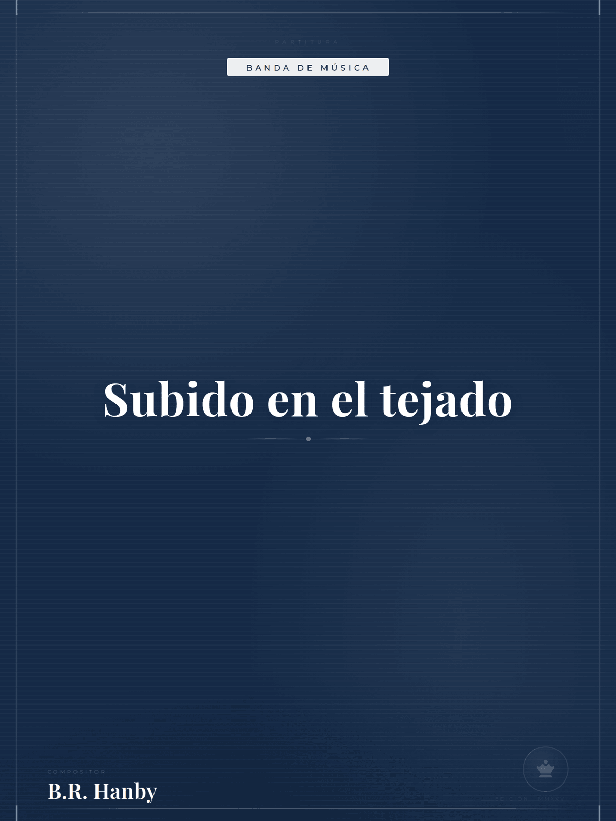 Portada de Subido en el tejado