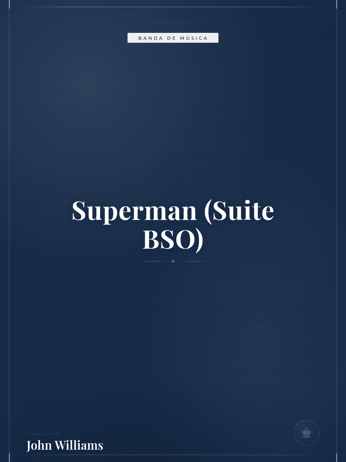 Portada de Superman (Suite BSO)