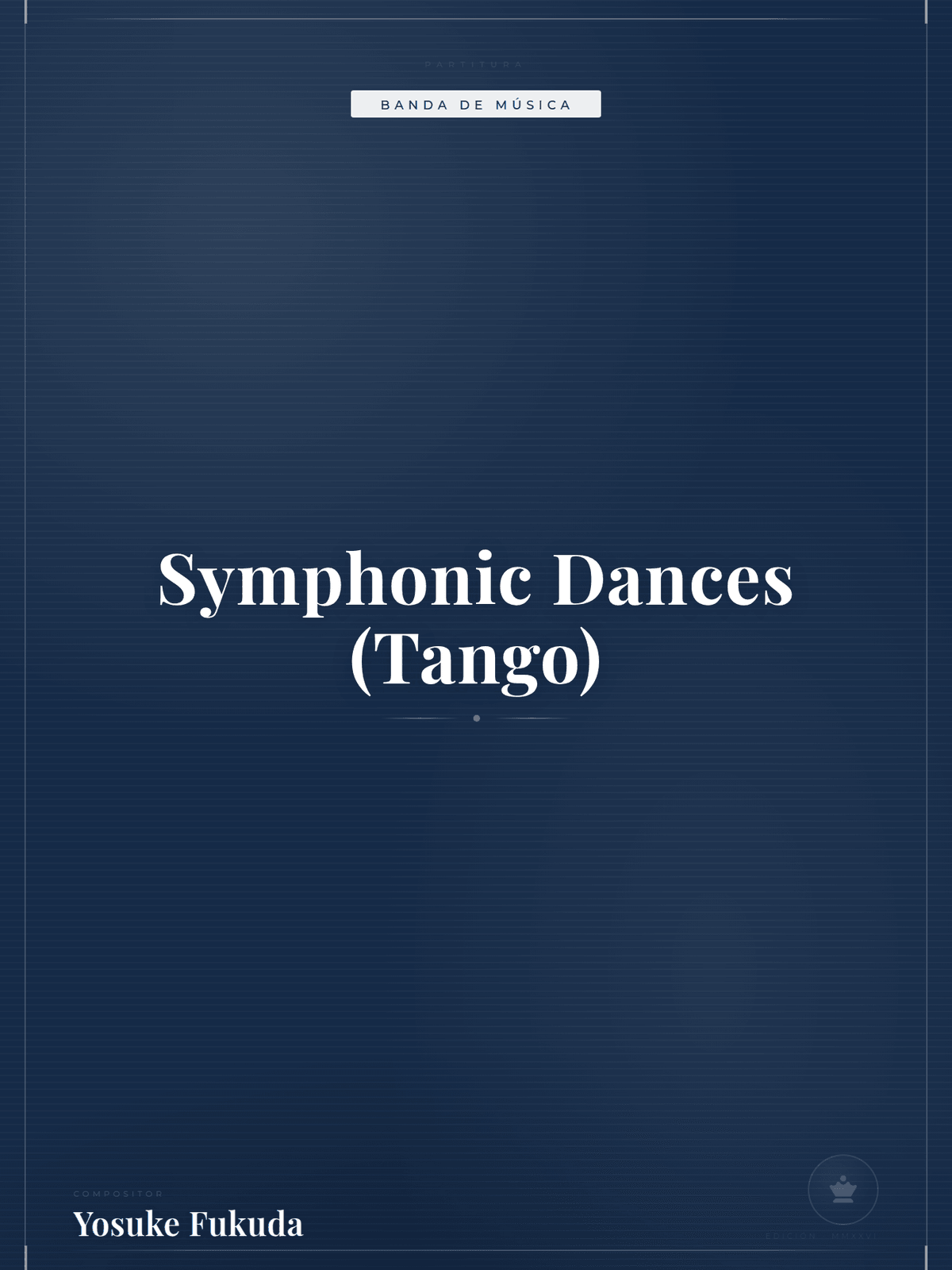 Portada de Symphonic Dances (Tango)