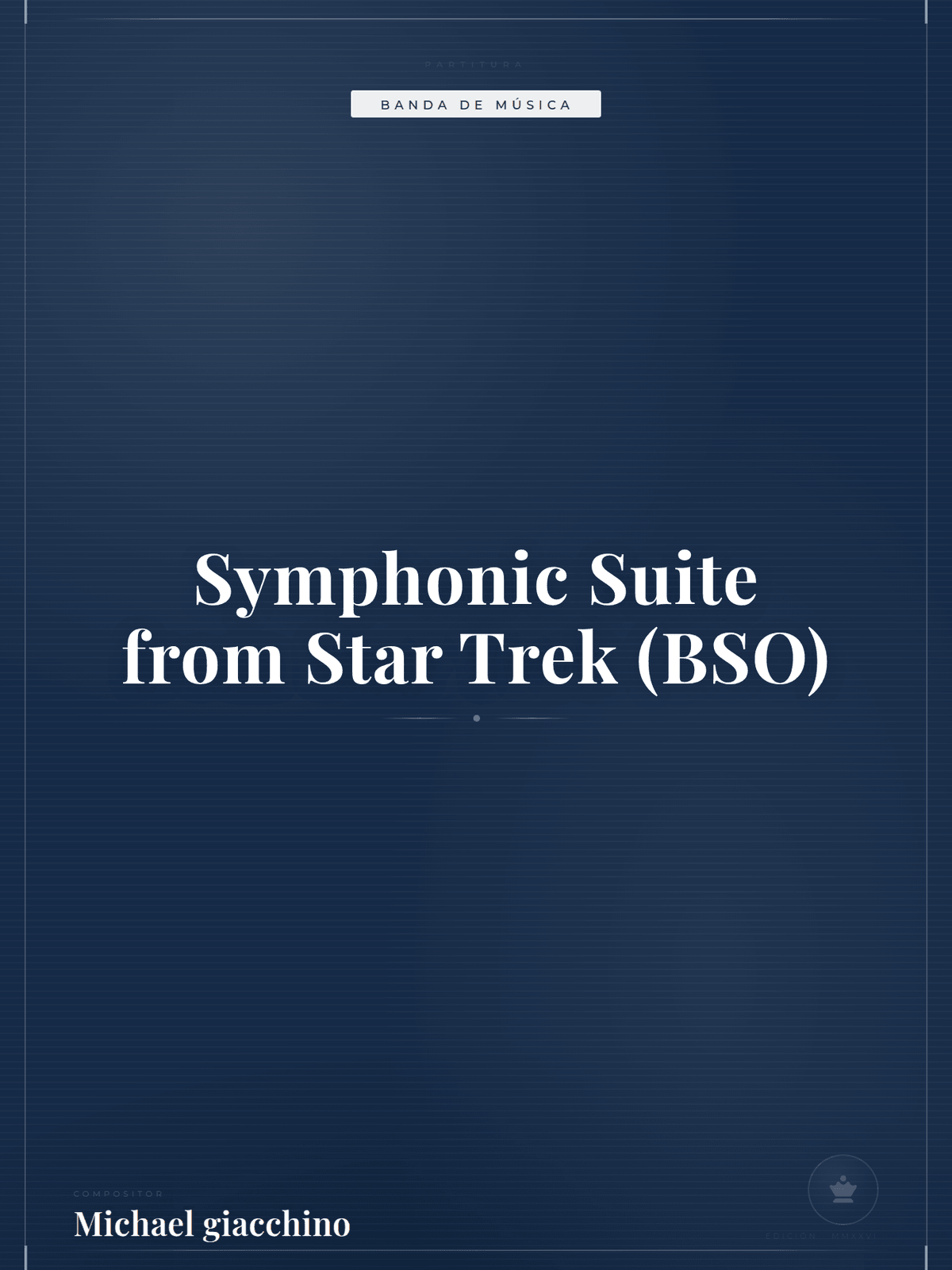 Portada de Symphonic Suite from Star Trek (BSO)