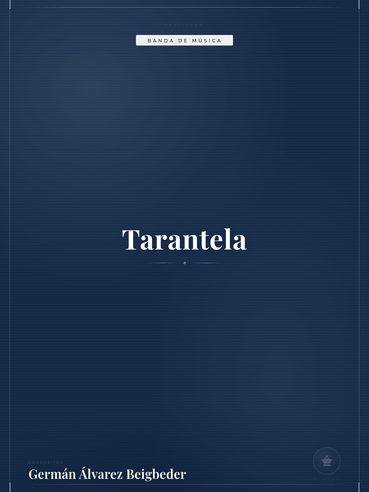 Portada de Tarantela