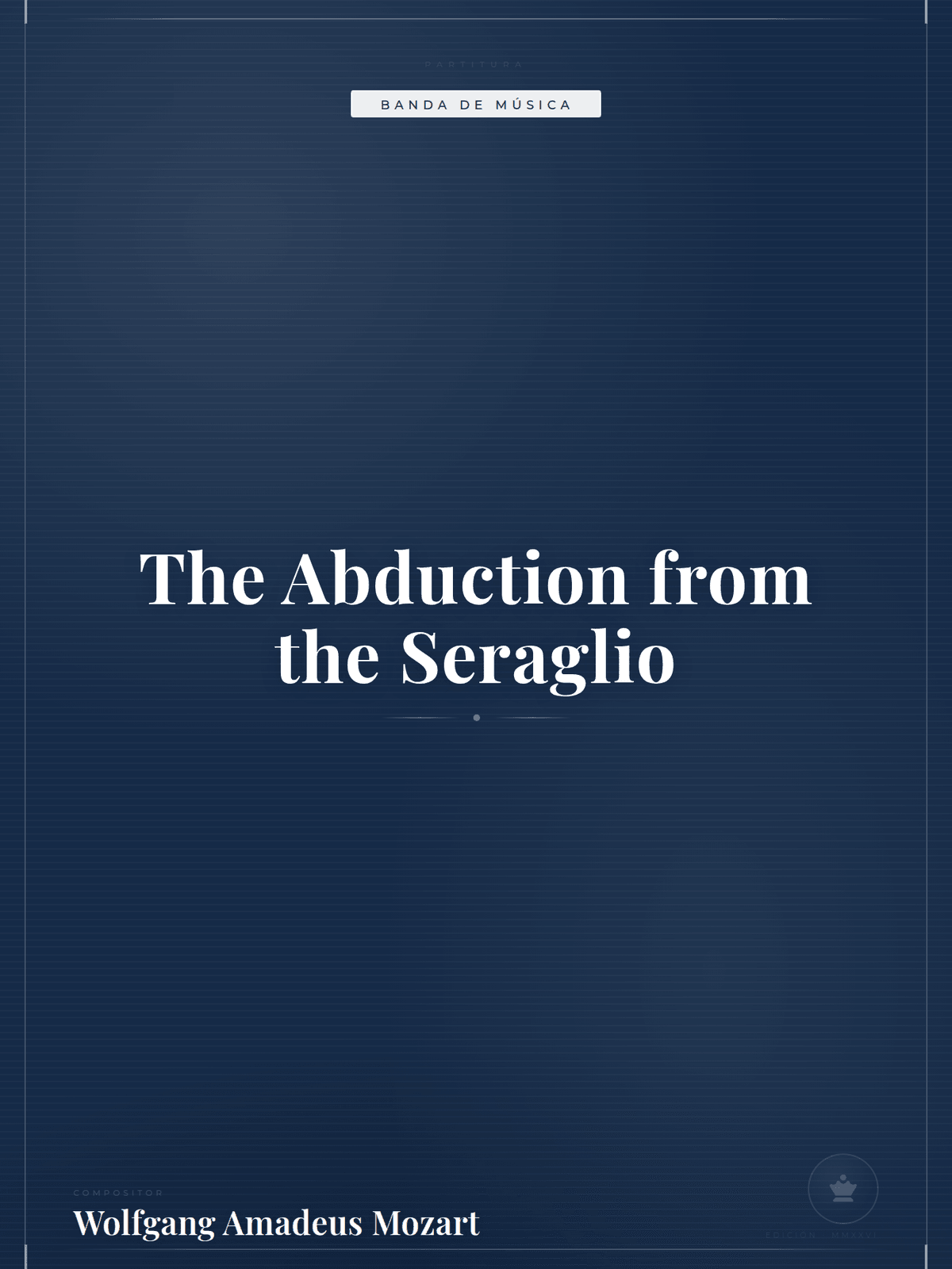 Portada de The Abduction from the Seraglio