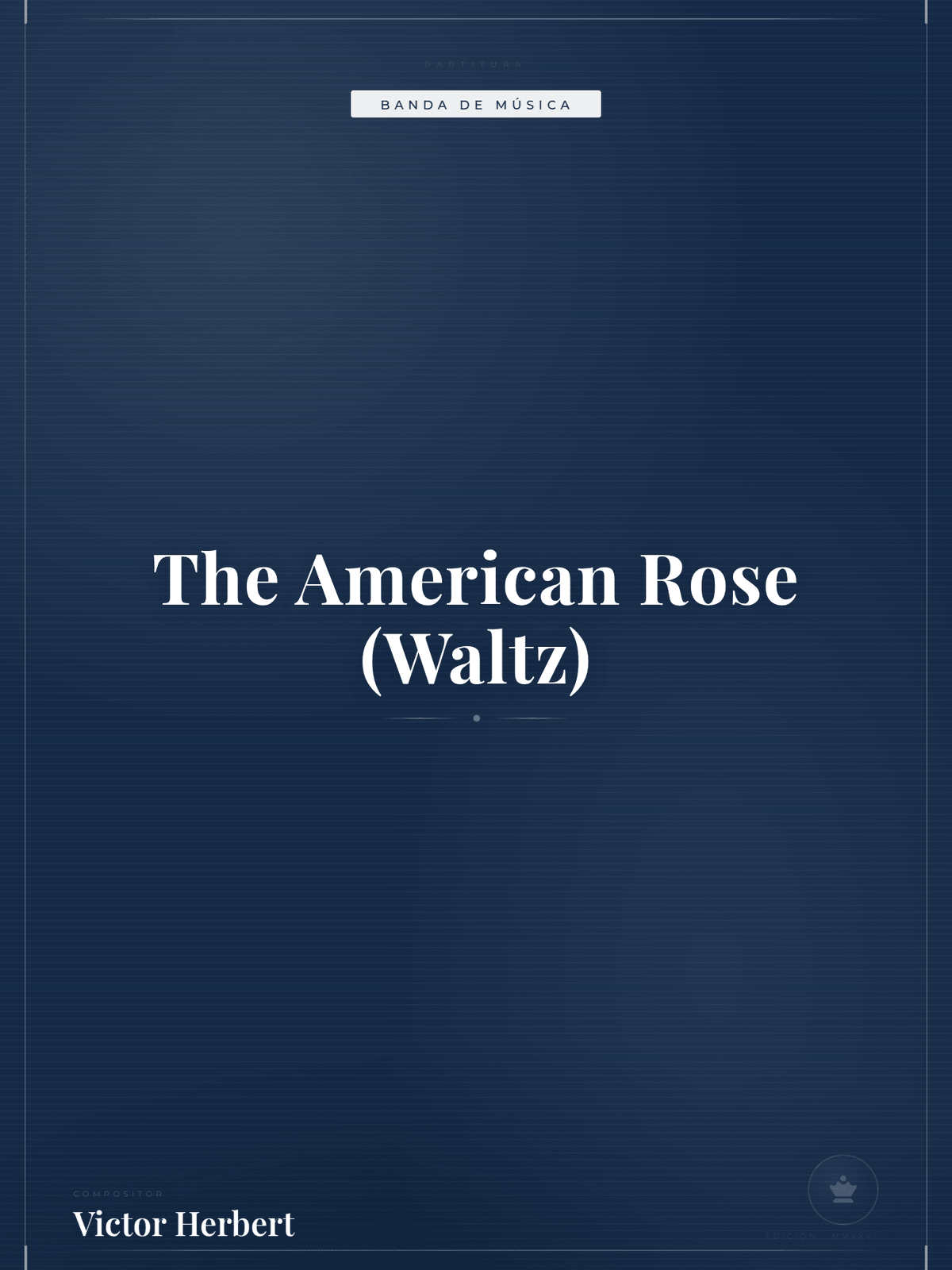 Portada de The American Rose (Waltz)