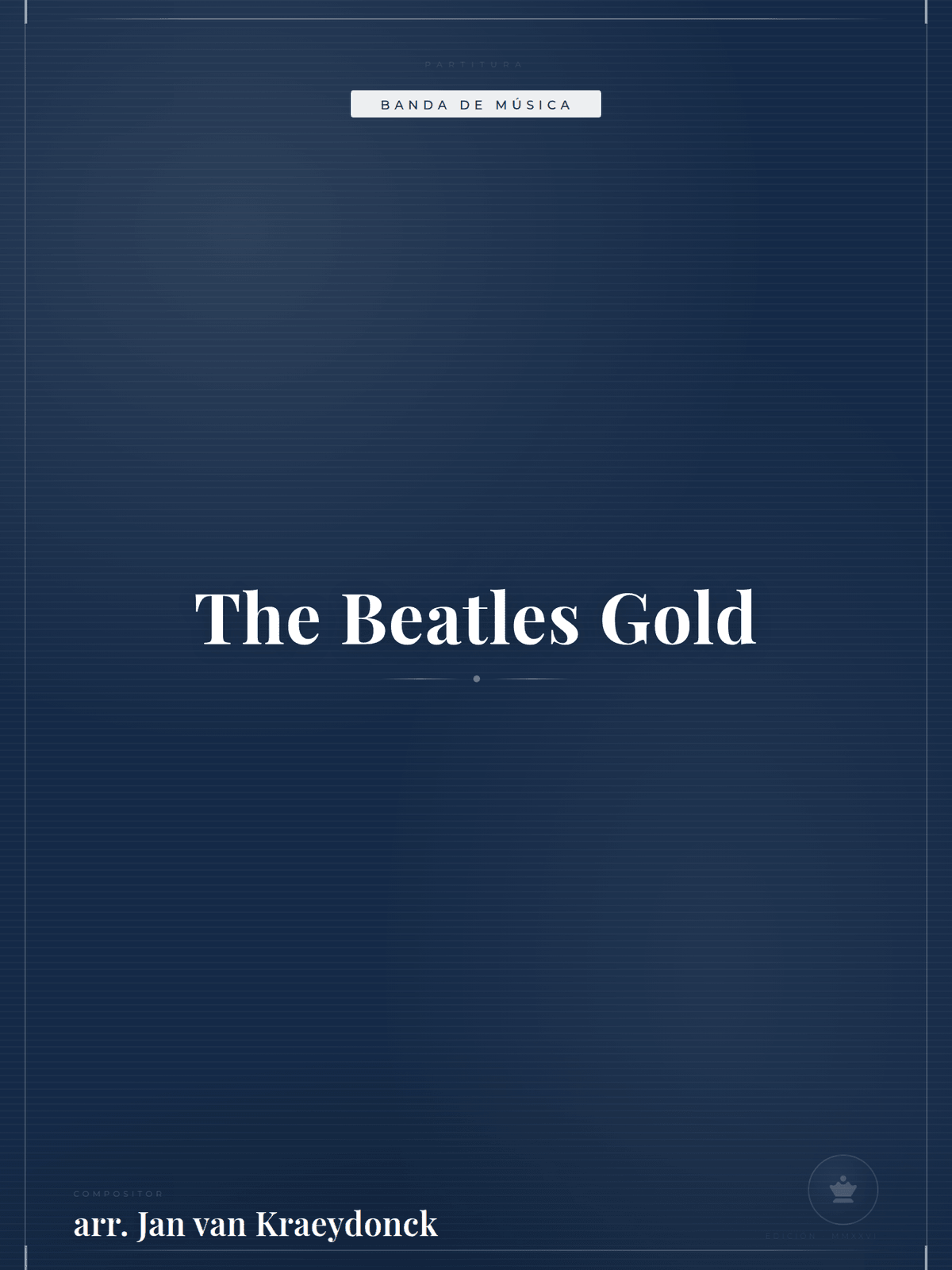 Portada de The Beatles Gold