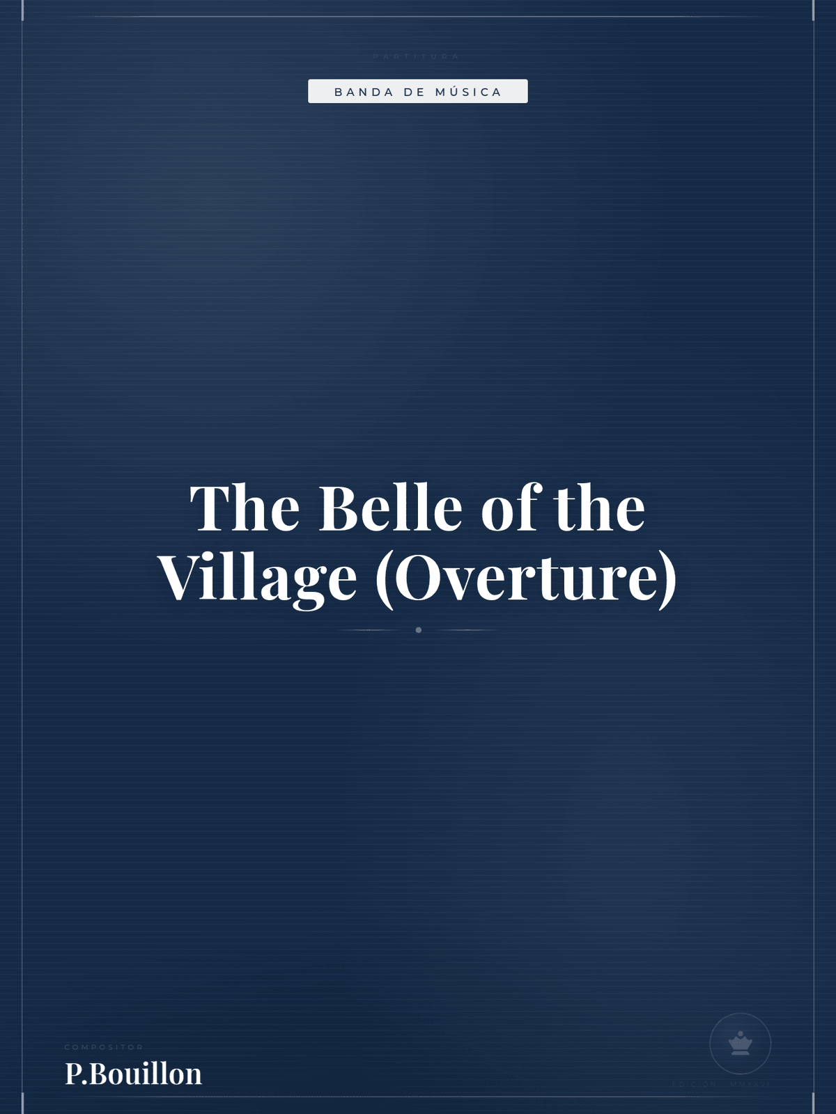 Portada de The Belle of the Village (Overture)