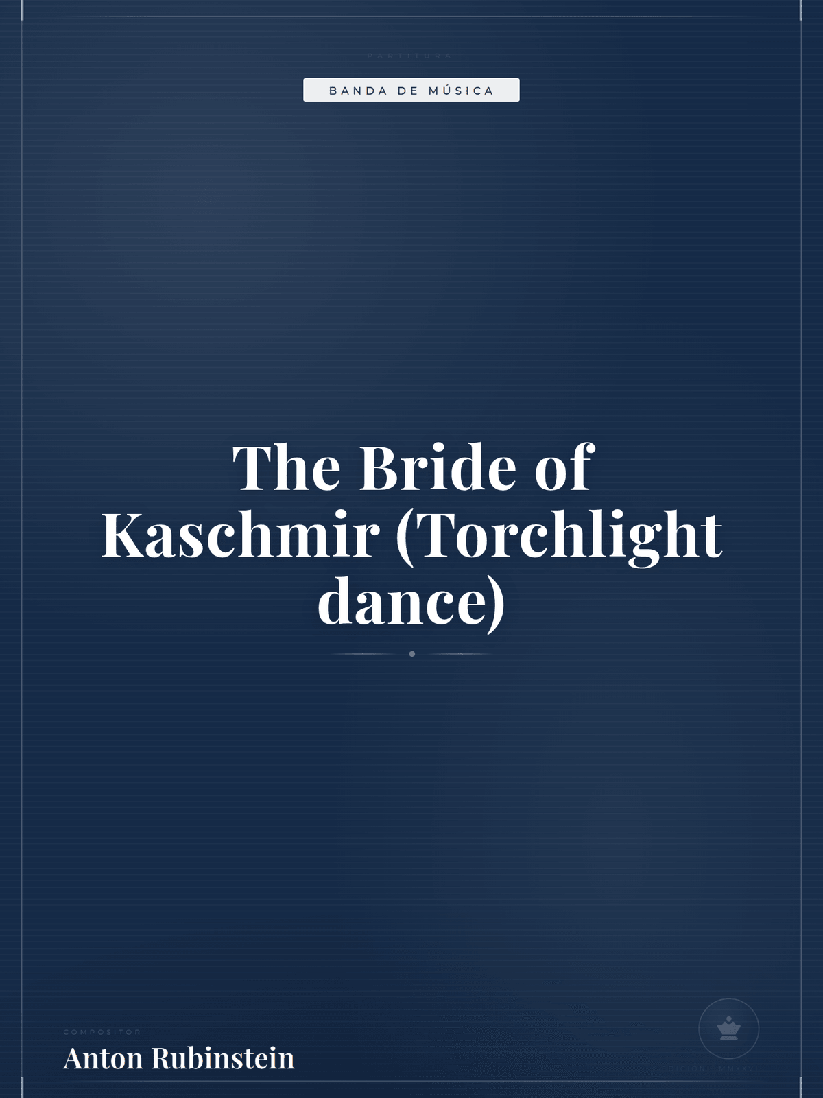 Portada de The Bride of Kaschmir (Torchlight dance)
