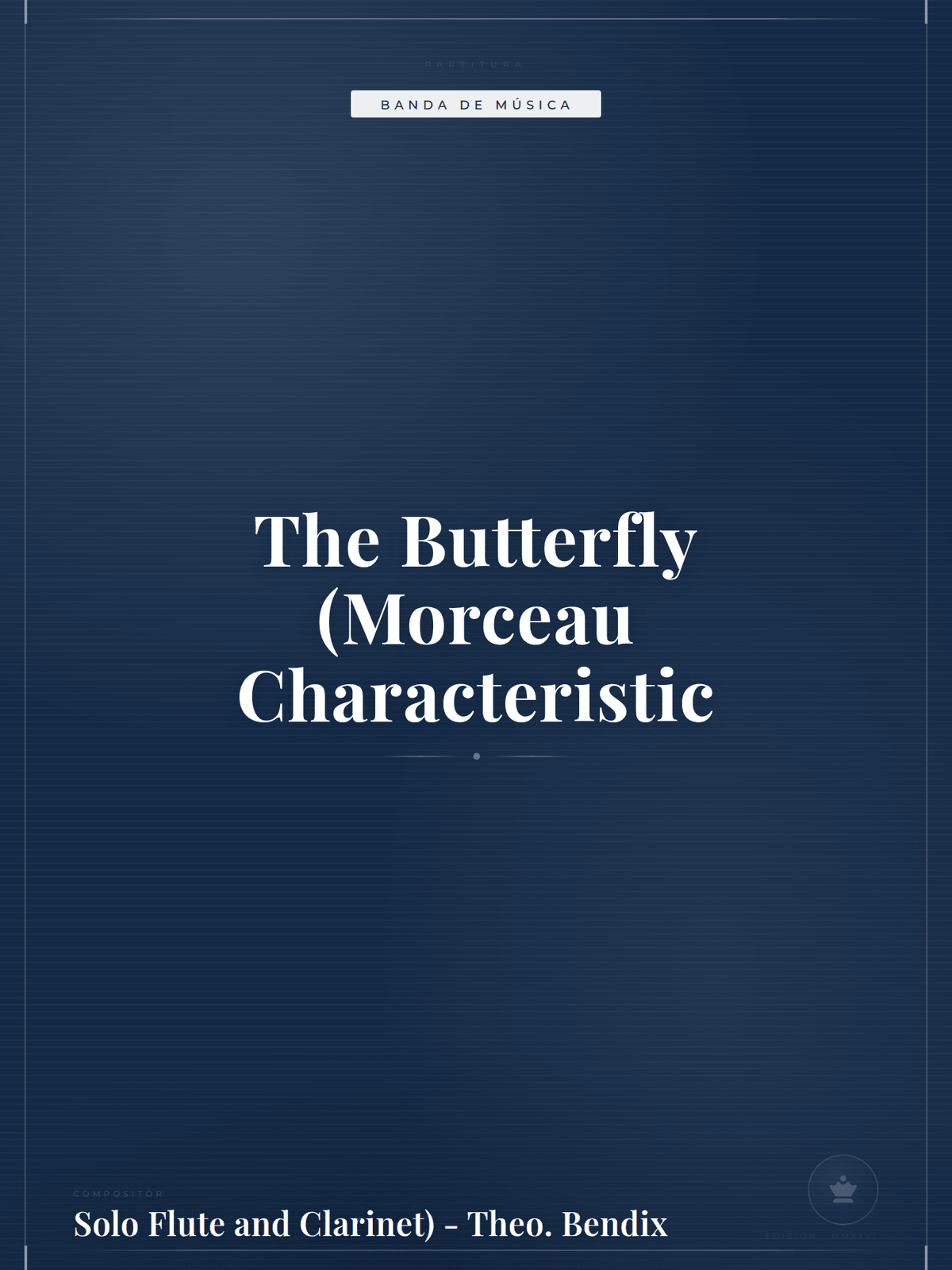 Portada de The Butterfly (Morceau Characteristic
