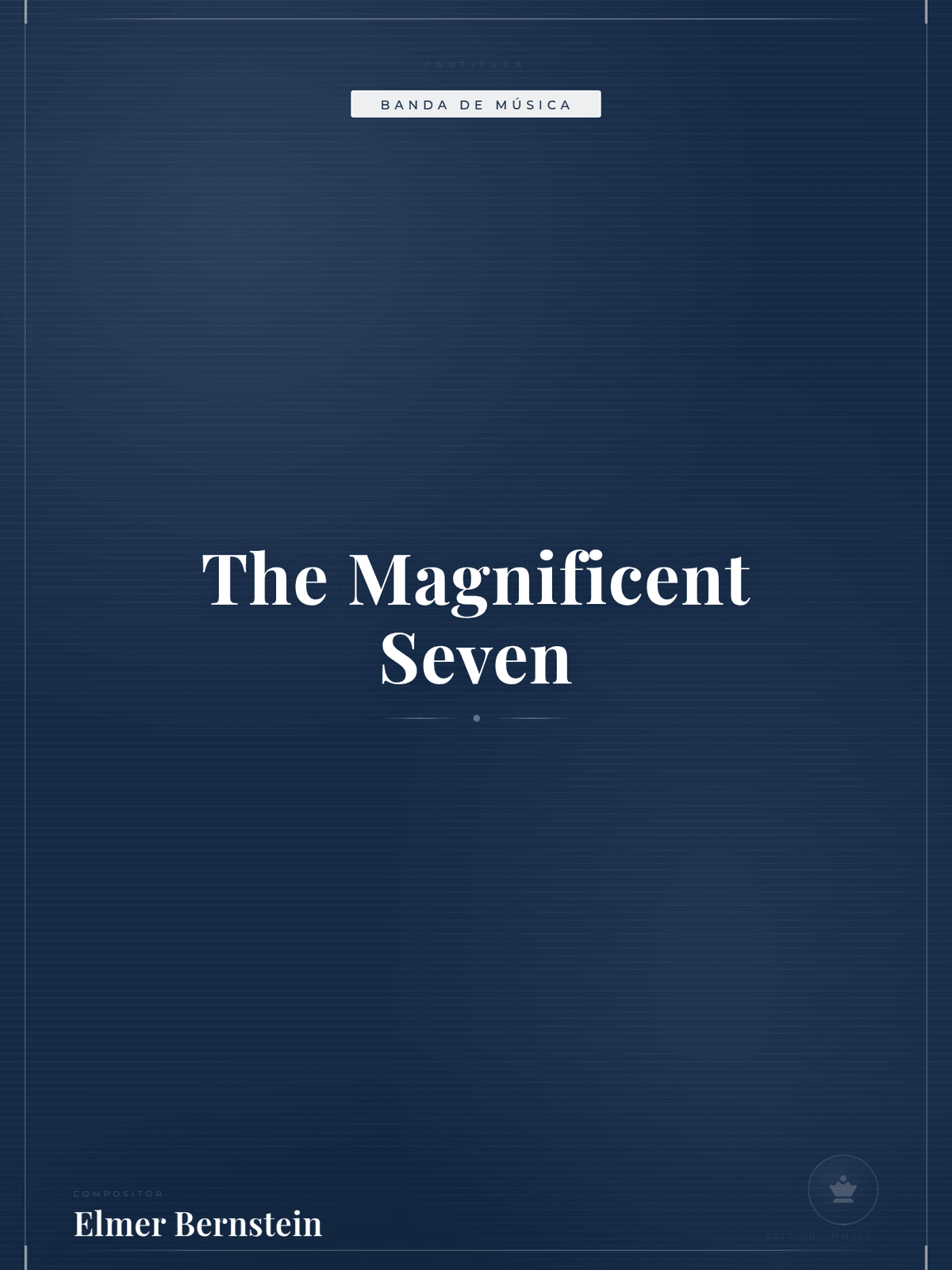 Portada de The Magnificent Seven