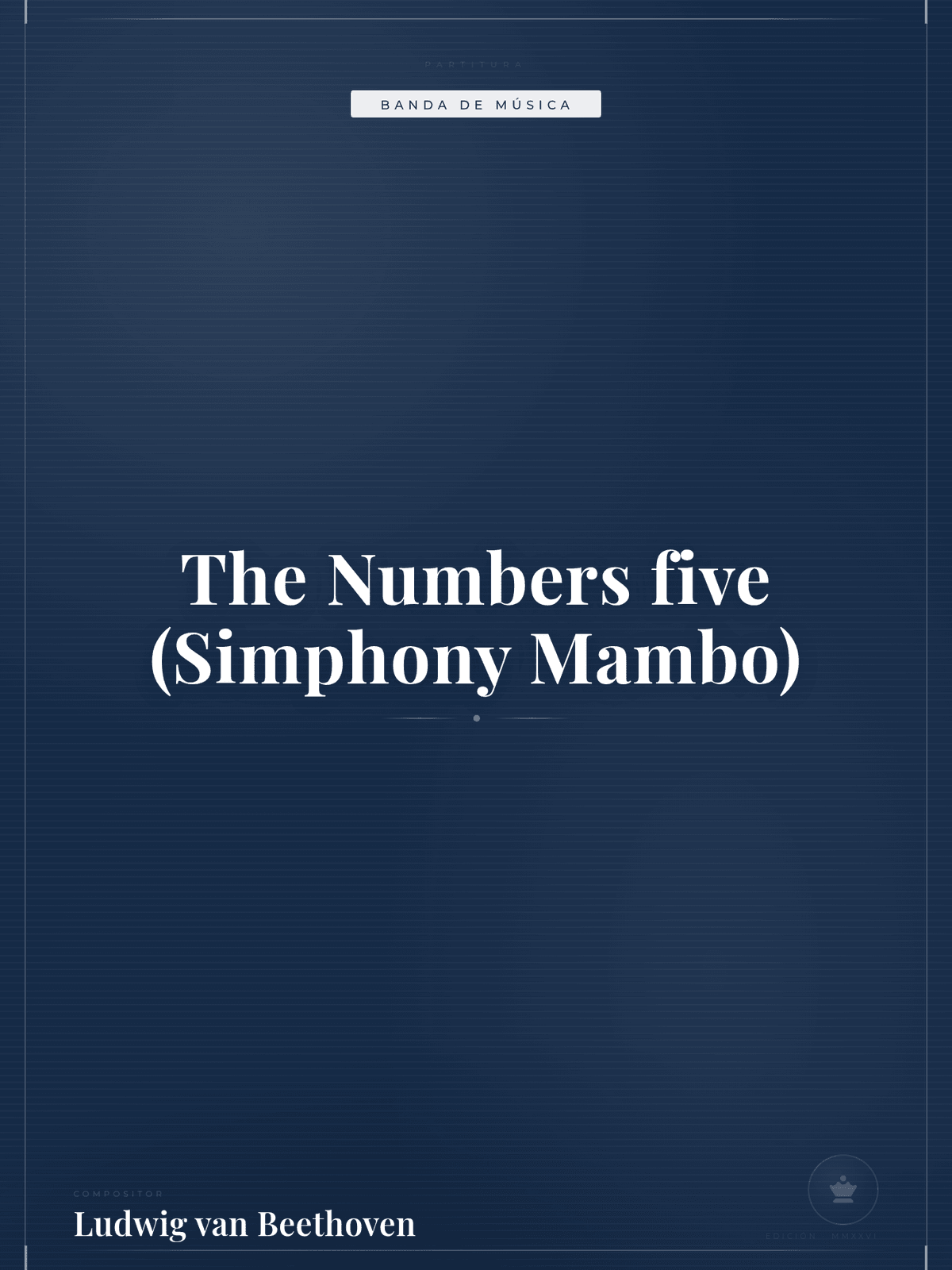 Portada de The Numbers five (Simphony Mambo)