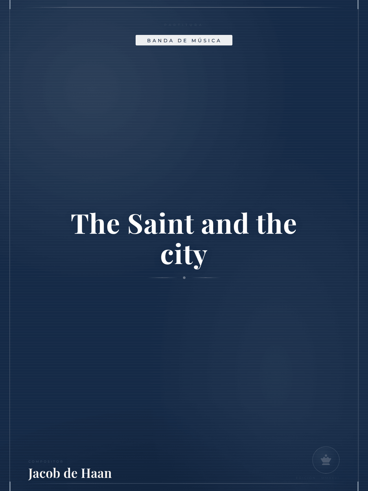 Portada de The Saint and the city