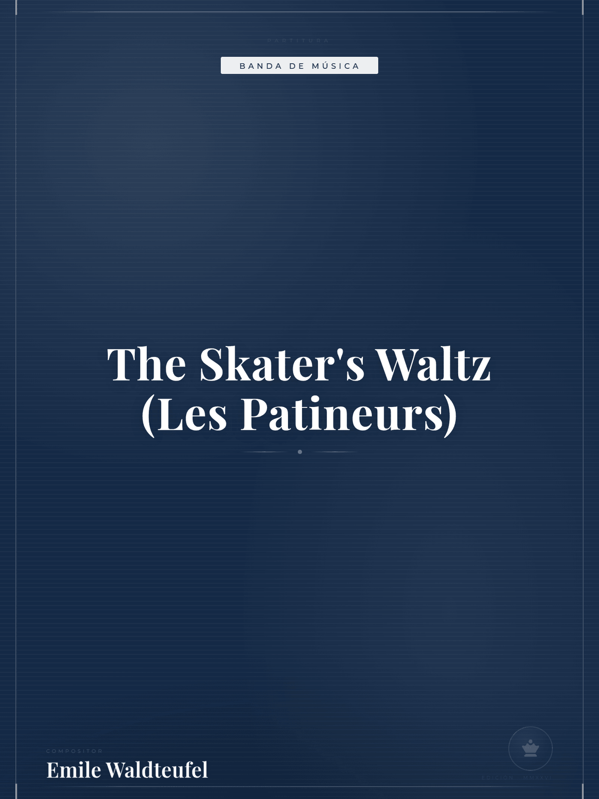 Portada de The Skater's Waltz (Les Patineurs)