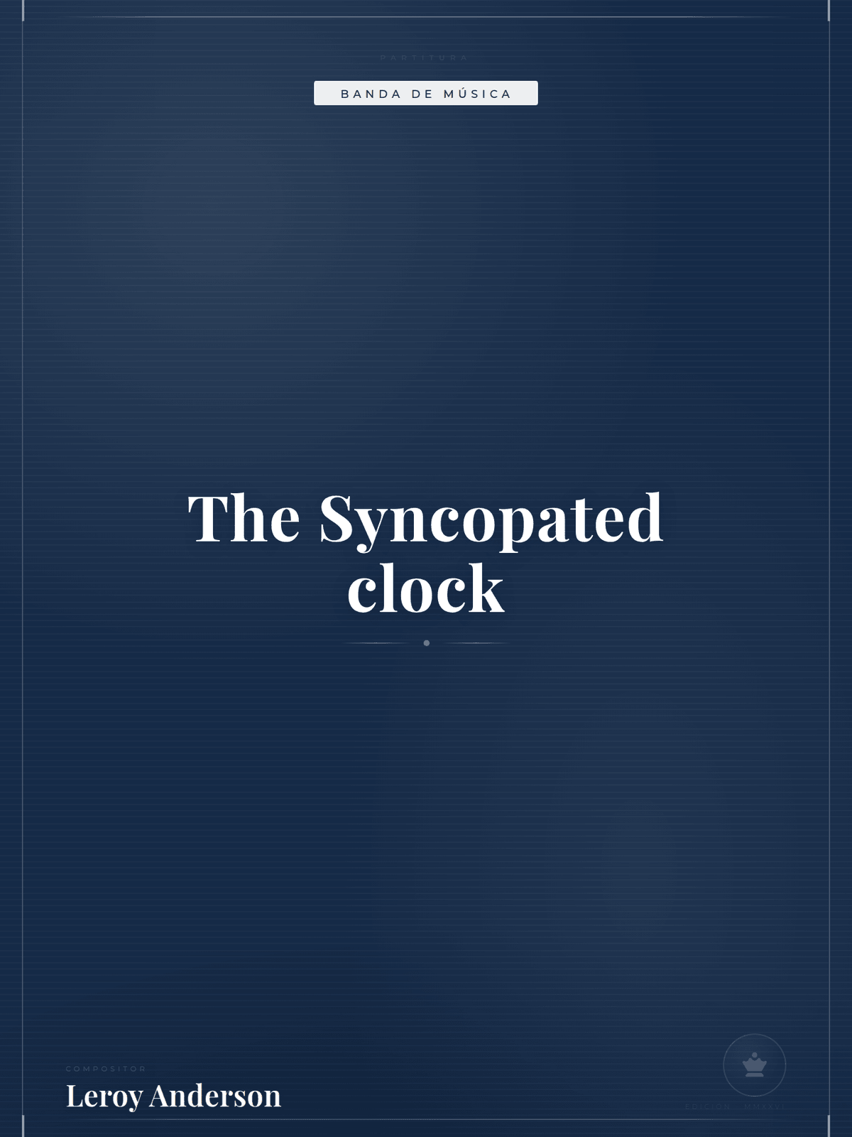 Portada de The Syncopated clock