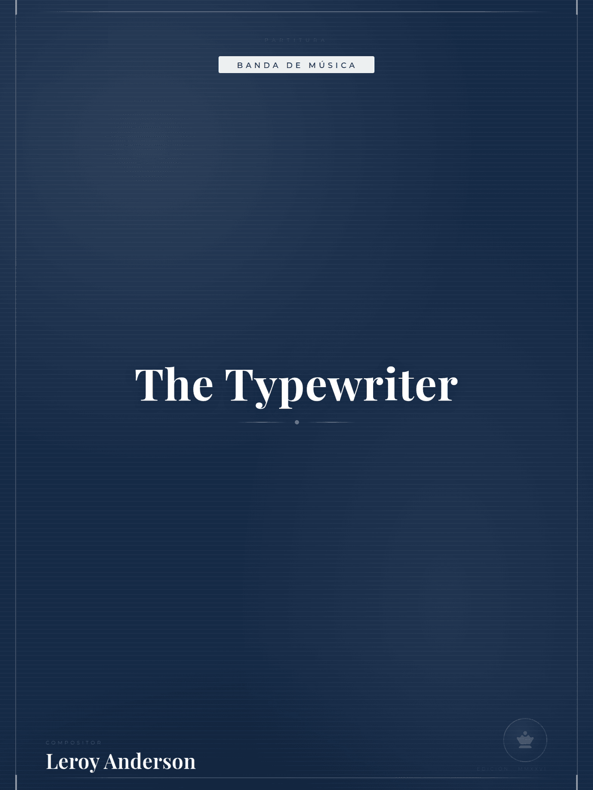 Portada de The Typewriter