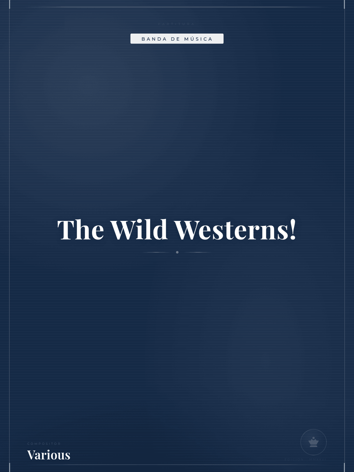 Portada de The Wild Westerns!