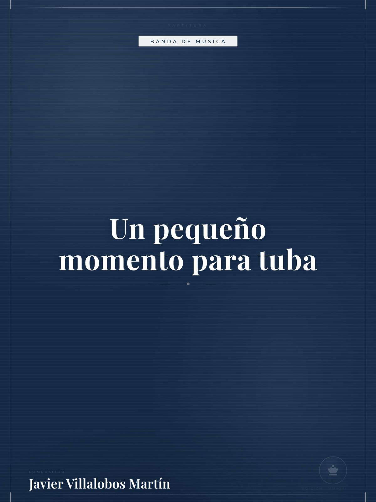 Portada de Un pequeño momento para tuba