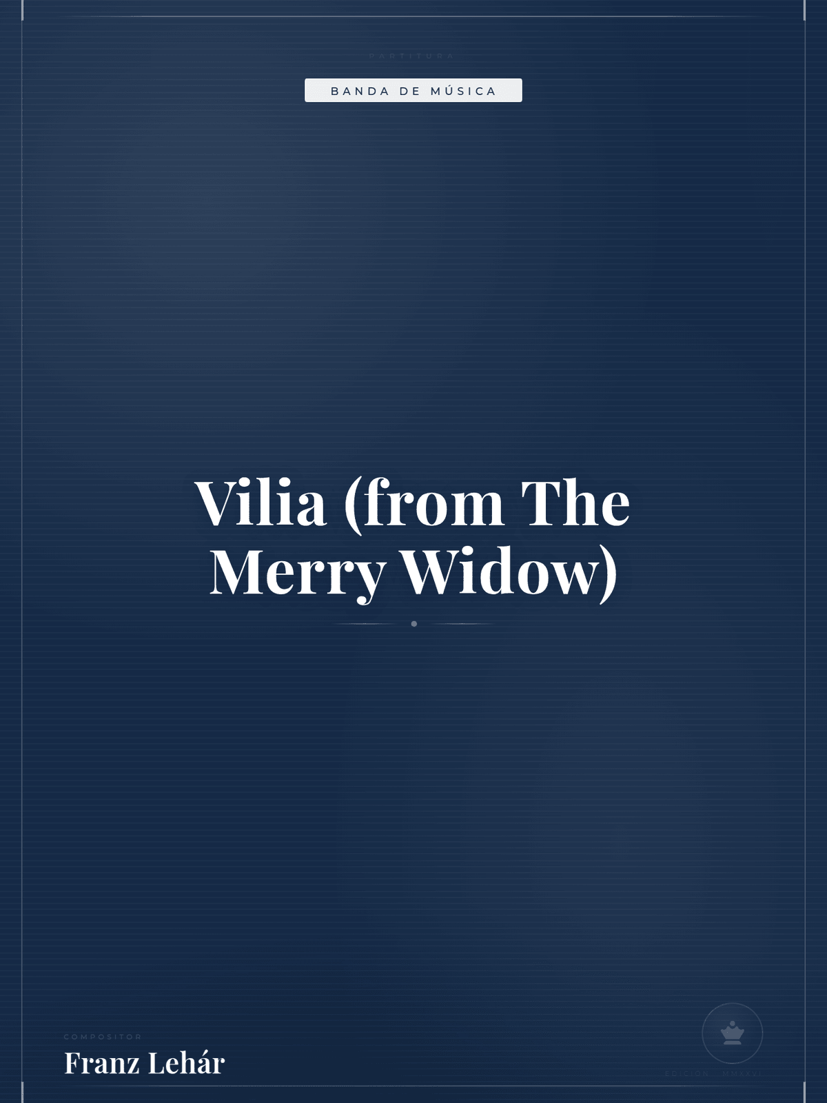 Portada de Vilia (from The Merry Widow)