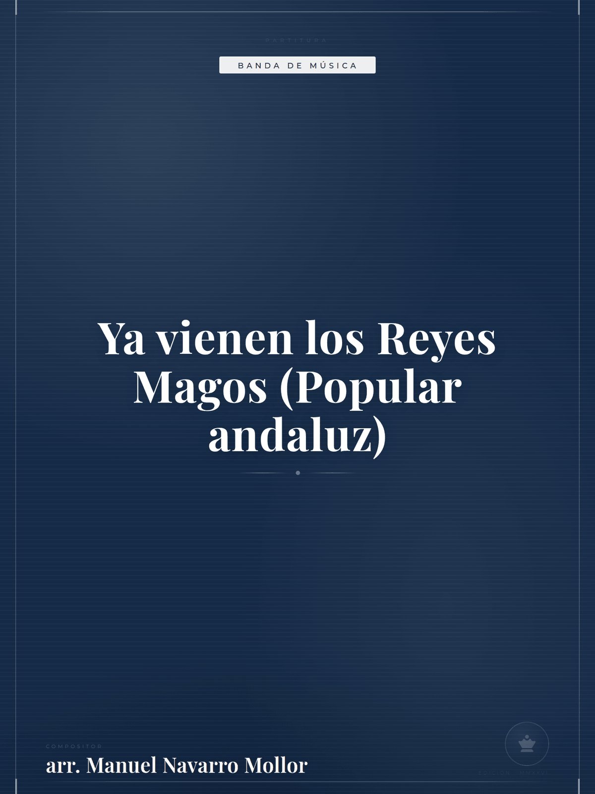 Portada de Ya vienen los Reyes Magos (Popular andaluz)