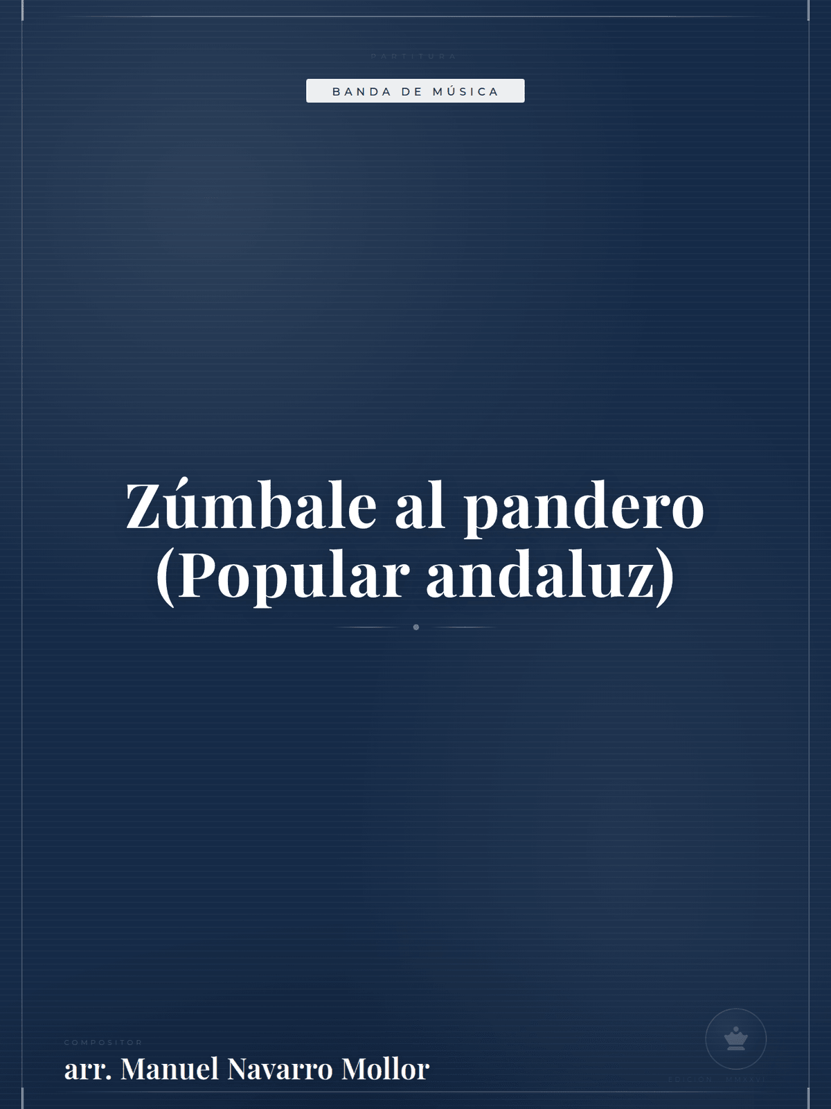 Portada de Zúmbale al pandero (Popular andaluz)