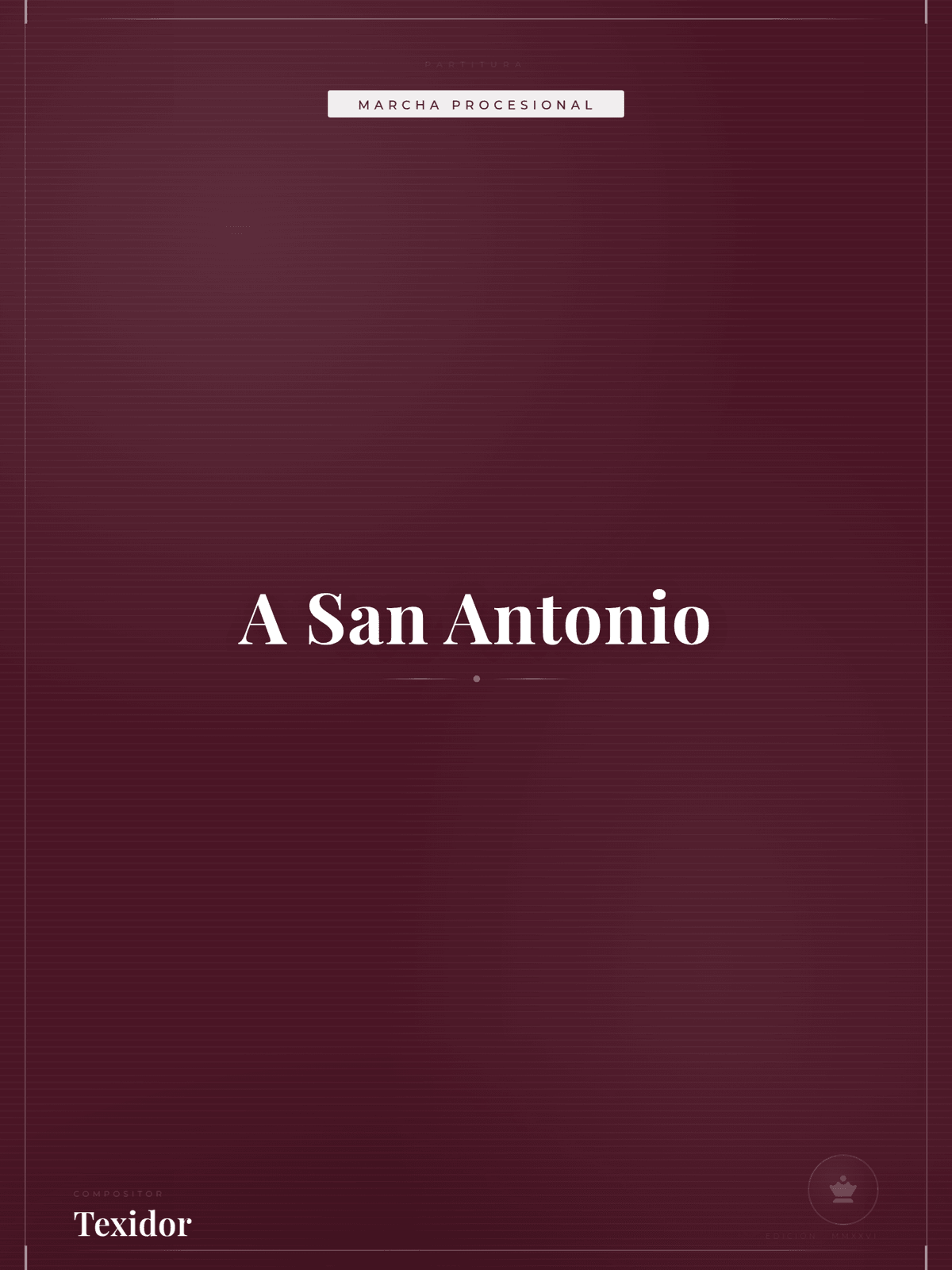 Portada de A San Antonio