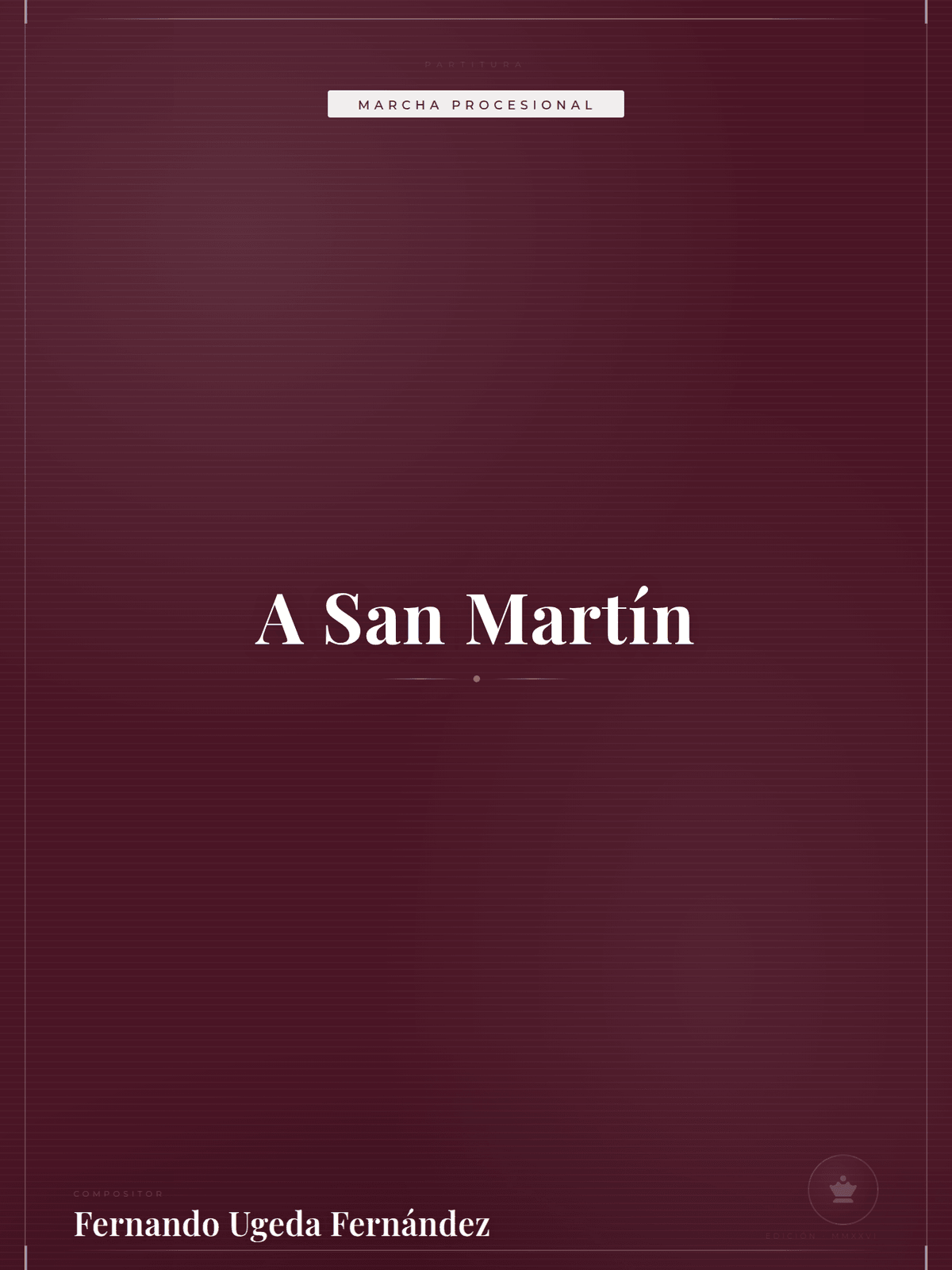 Portada de A San Martín
