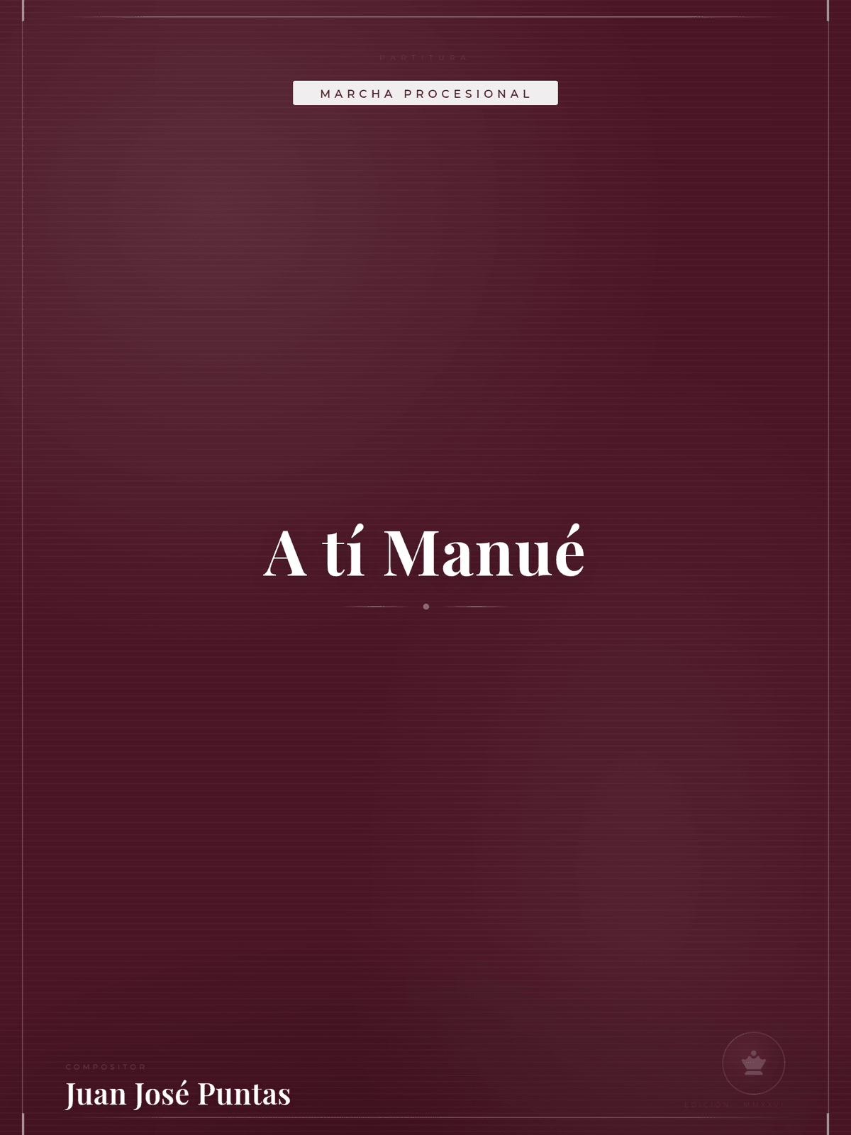 Portada de A tí Manué