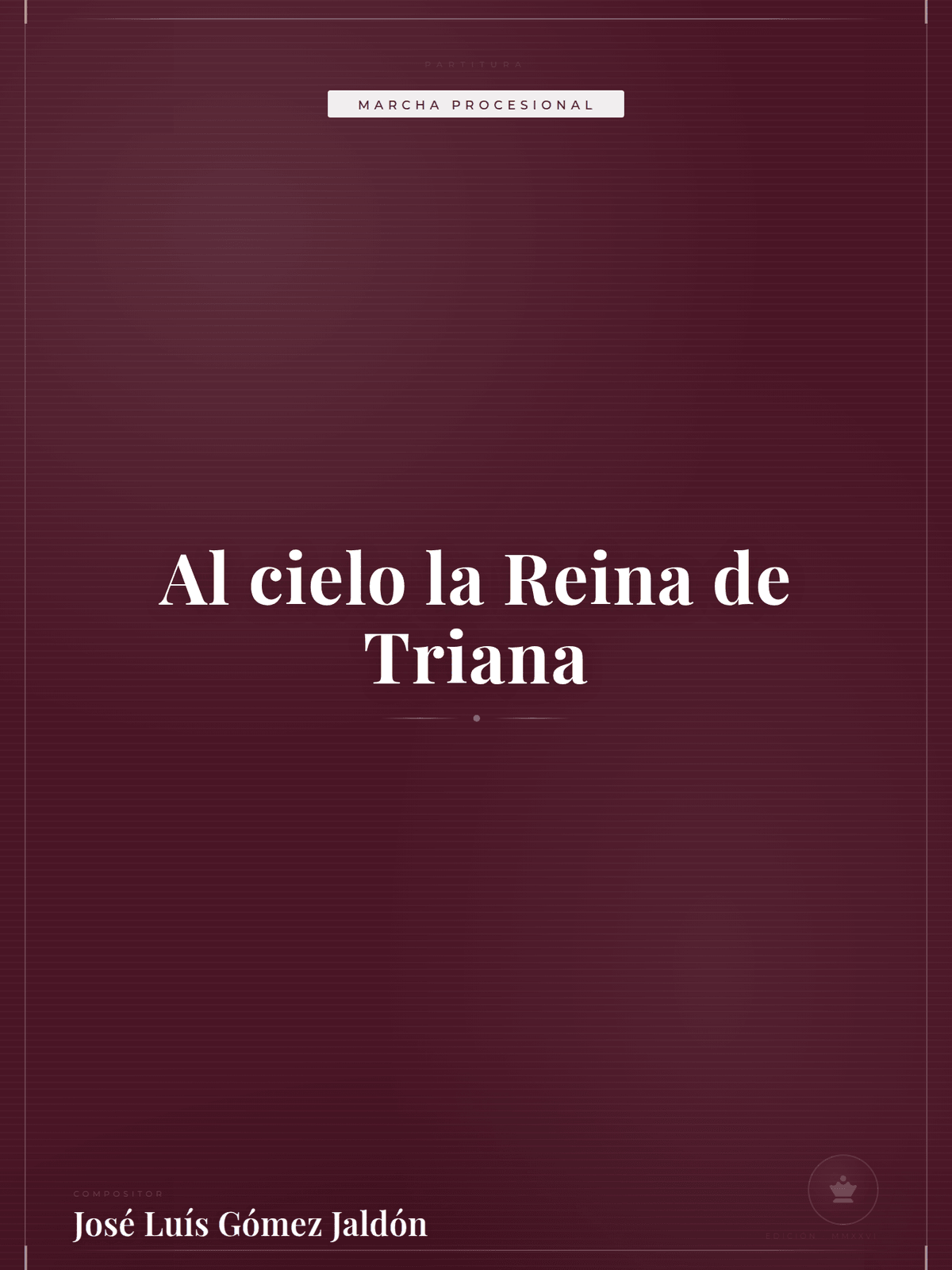Portada de Al cielo la Reina de Triana