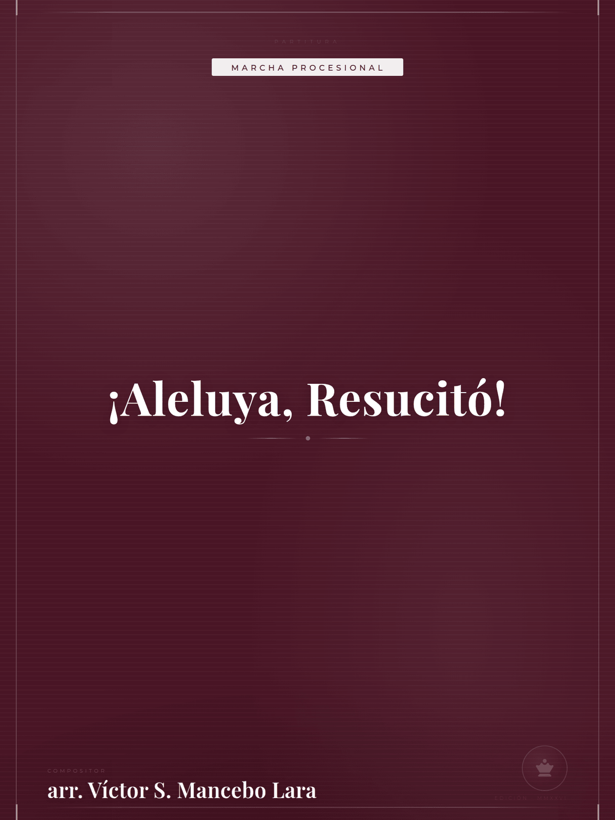 Portada de ¡Aleluya, Resucitó!