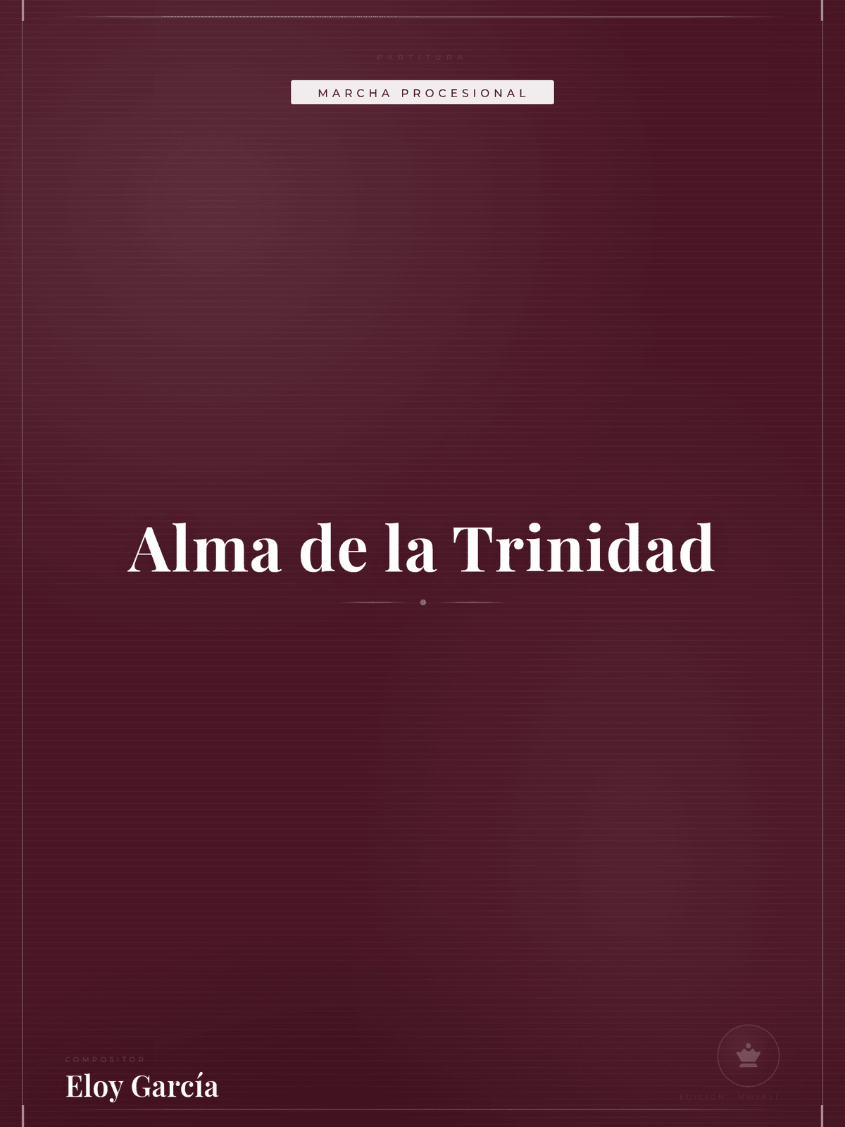 Portada de Alma de la Trinidad