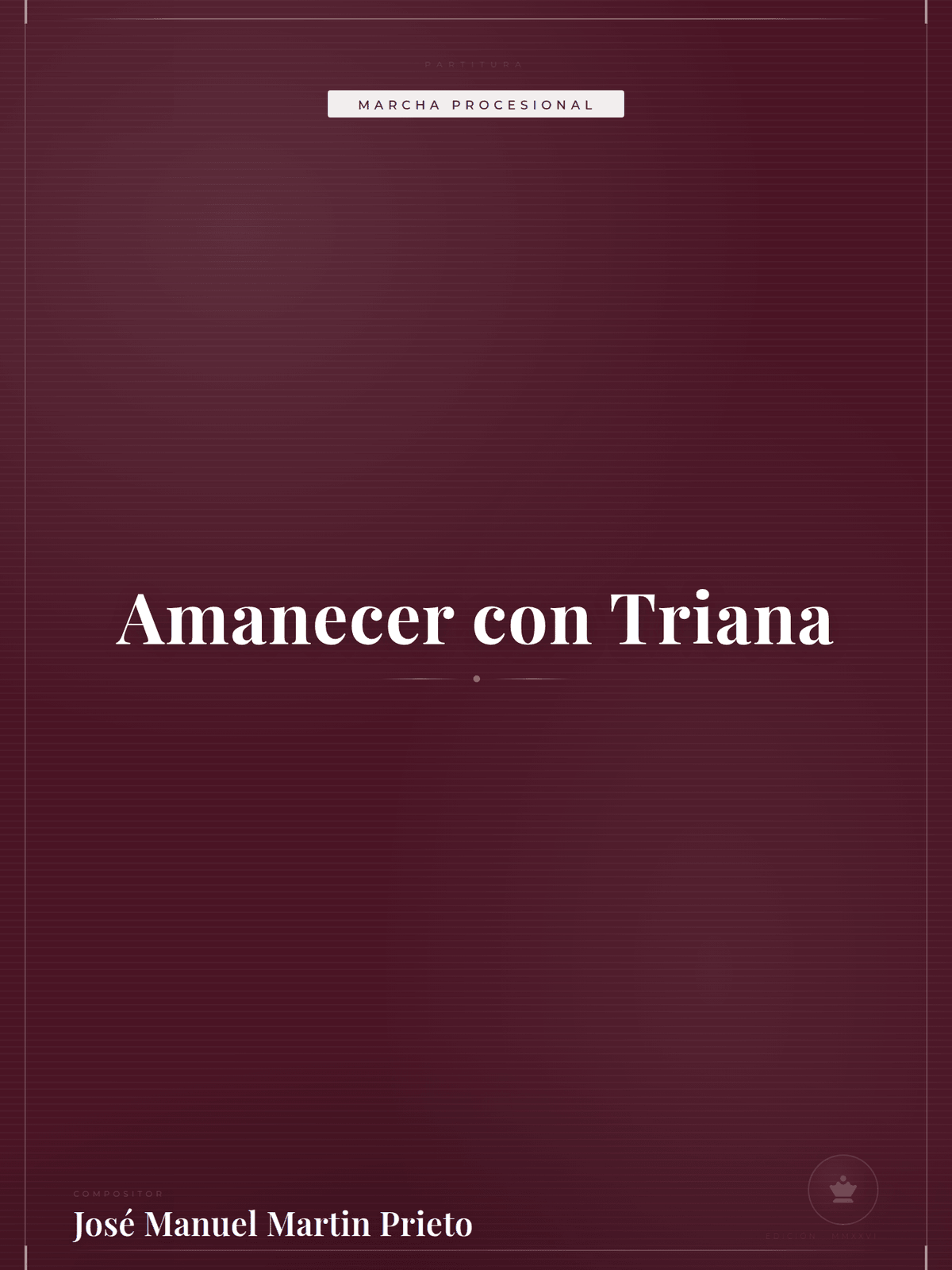 Portada de Amanecer con Triana