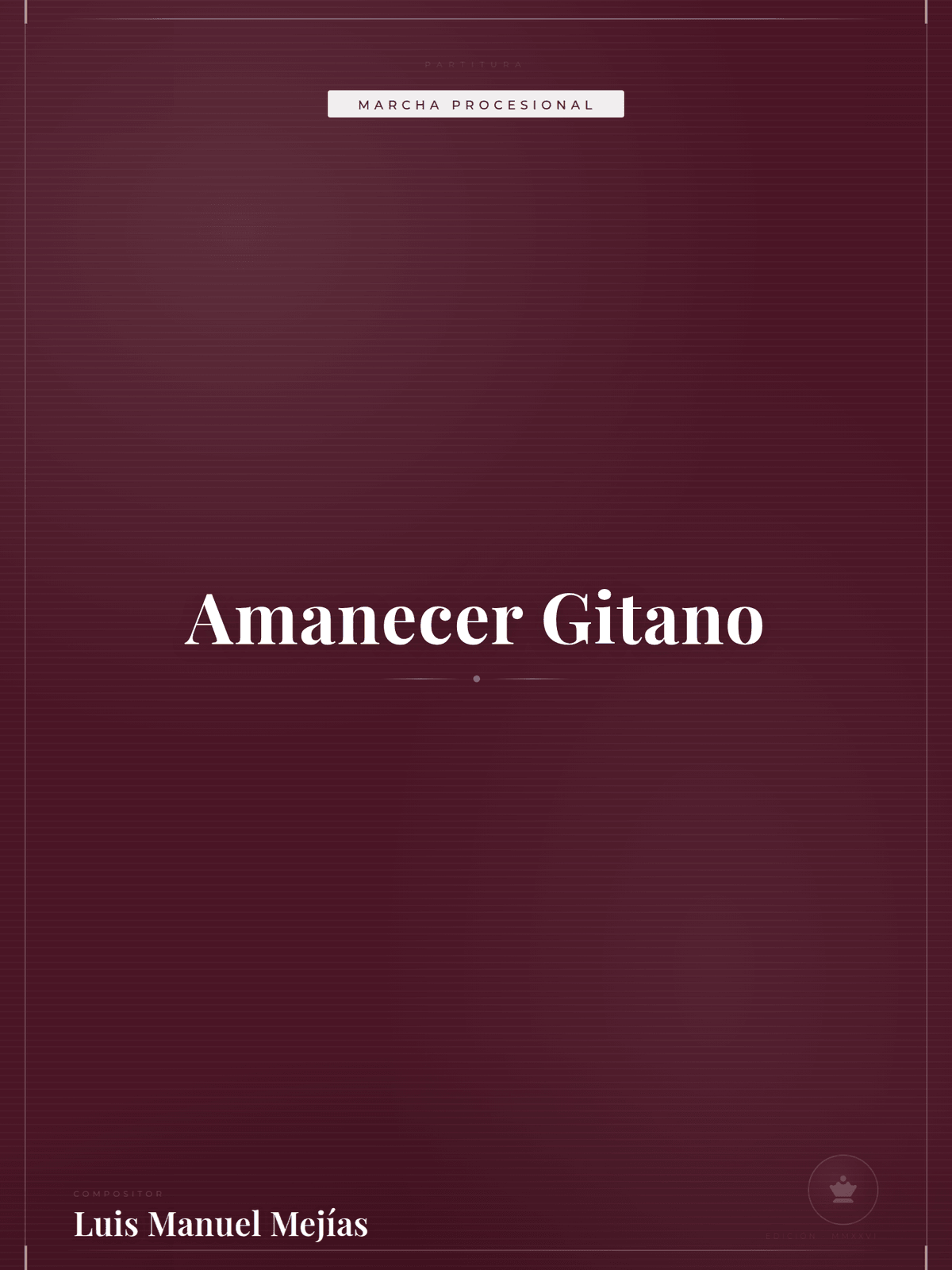 Portada de Amanecer Gitano