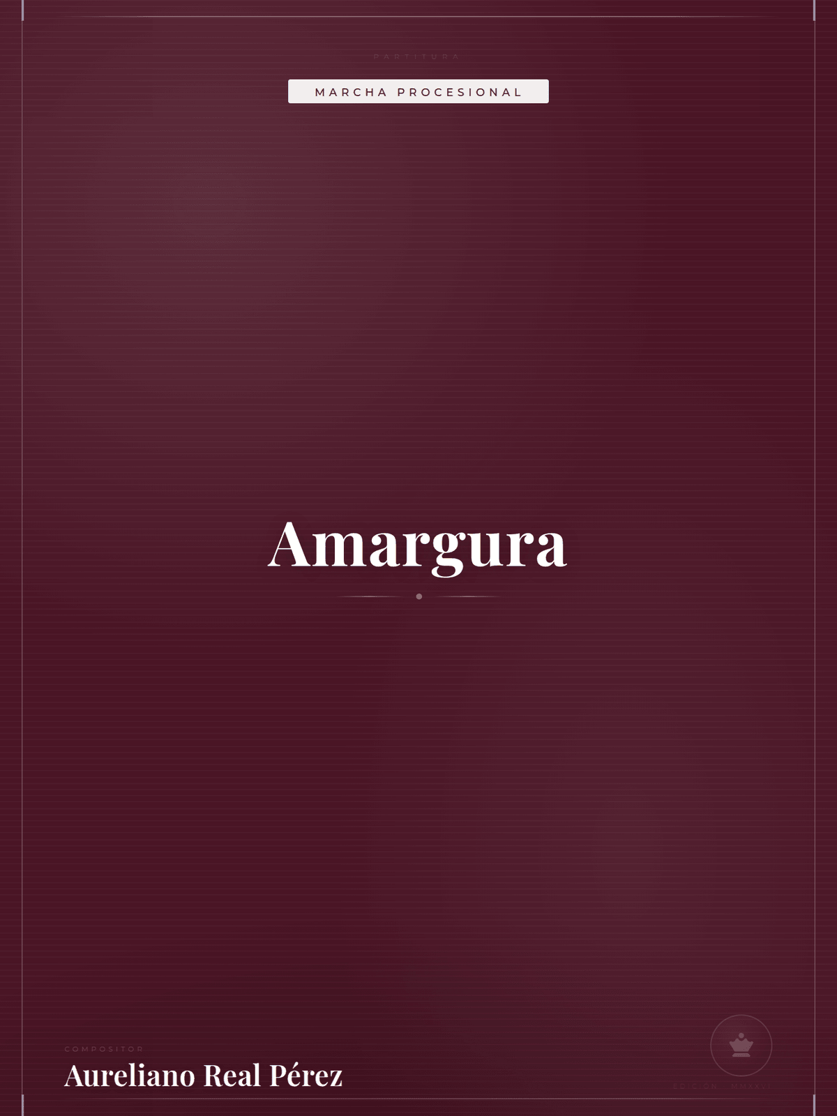 Portada de Amargura