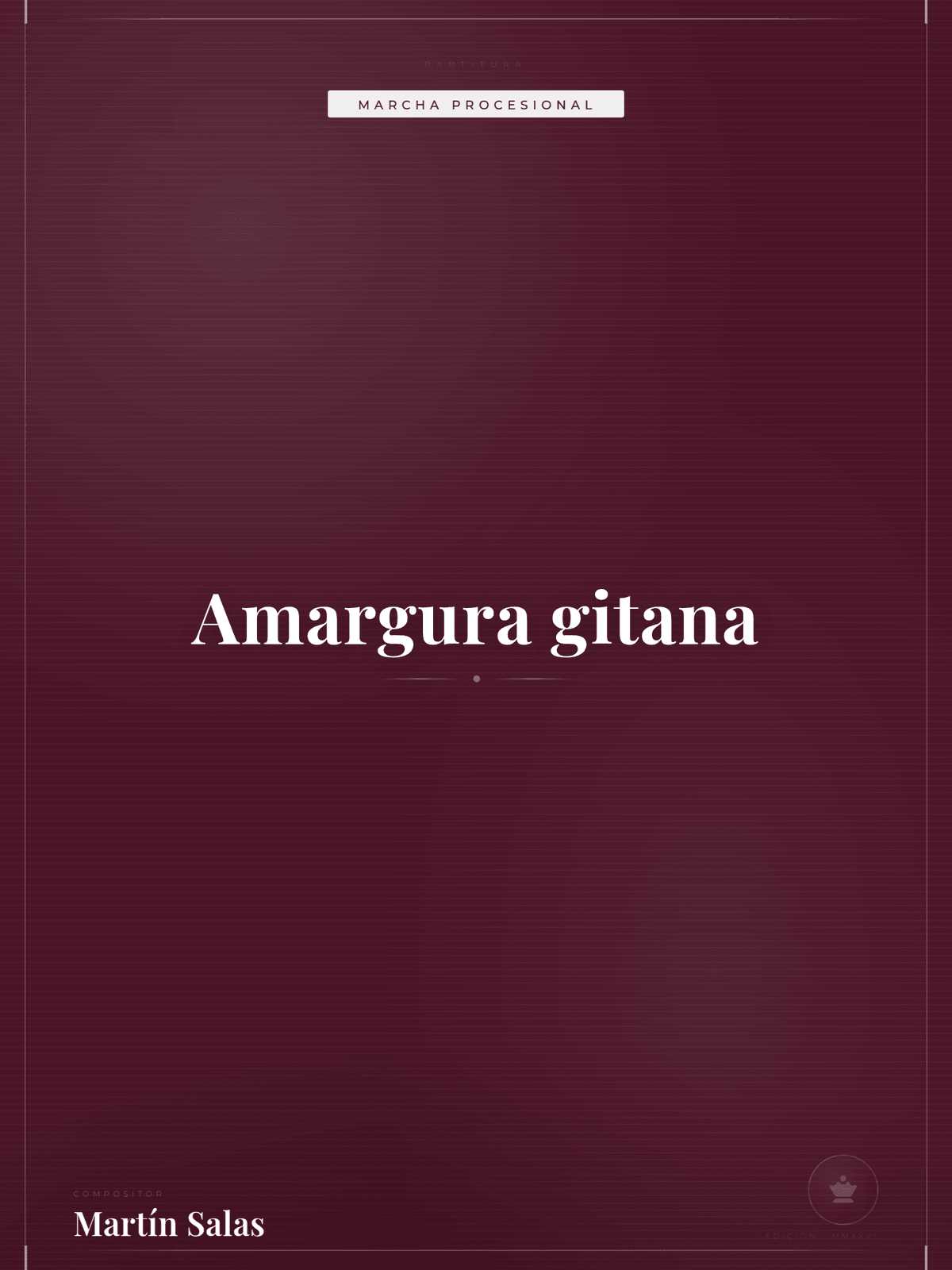Portada de Amargura gitana
