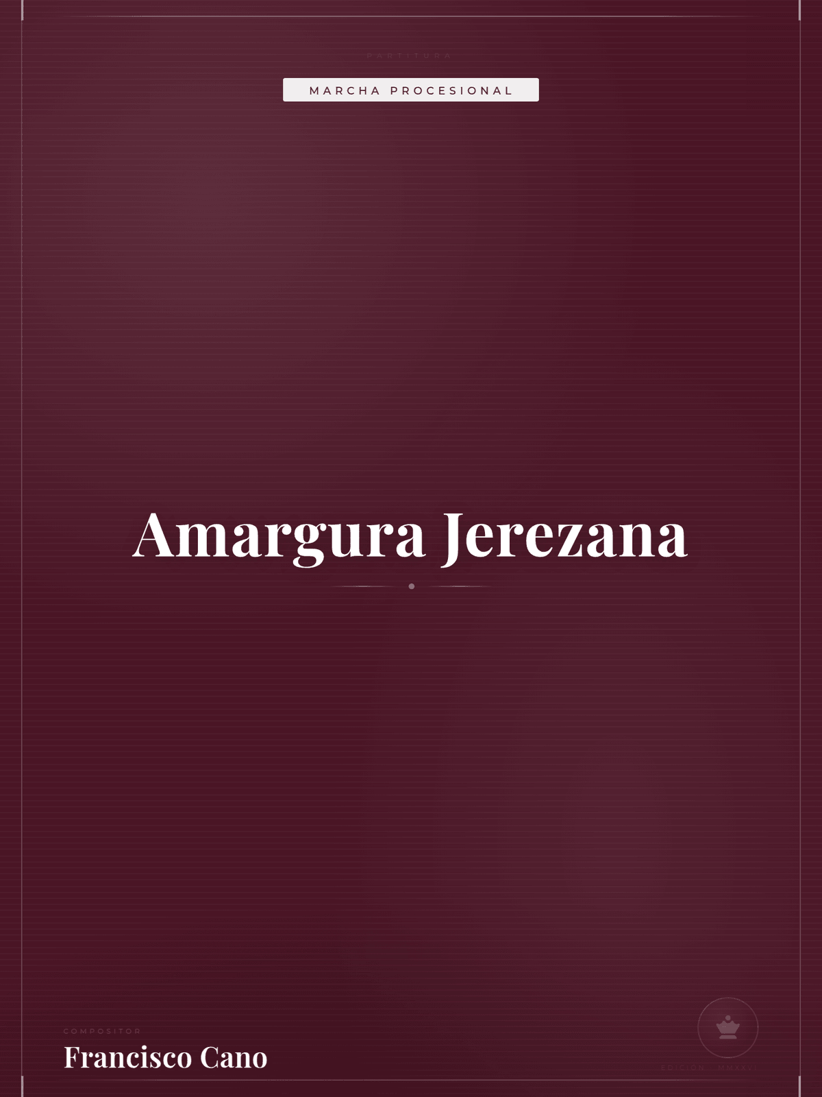 Portada de Amargura Jerezana