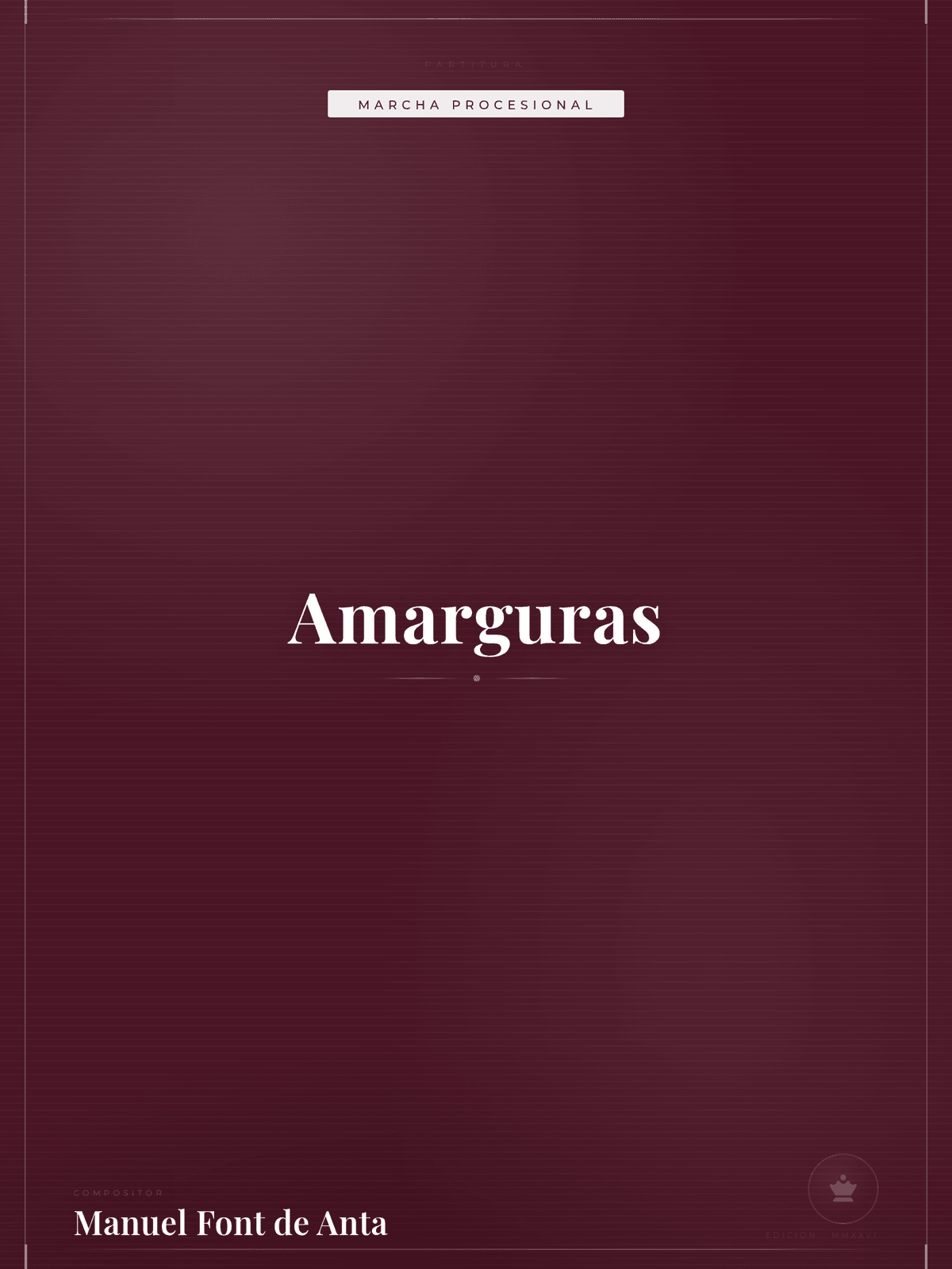 Portada de Amarguras