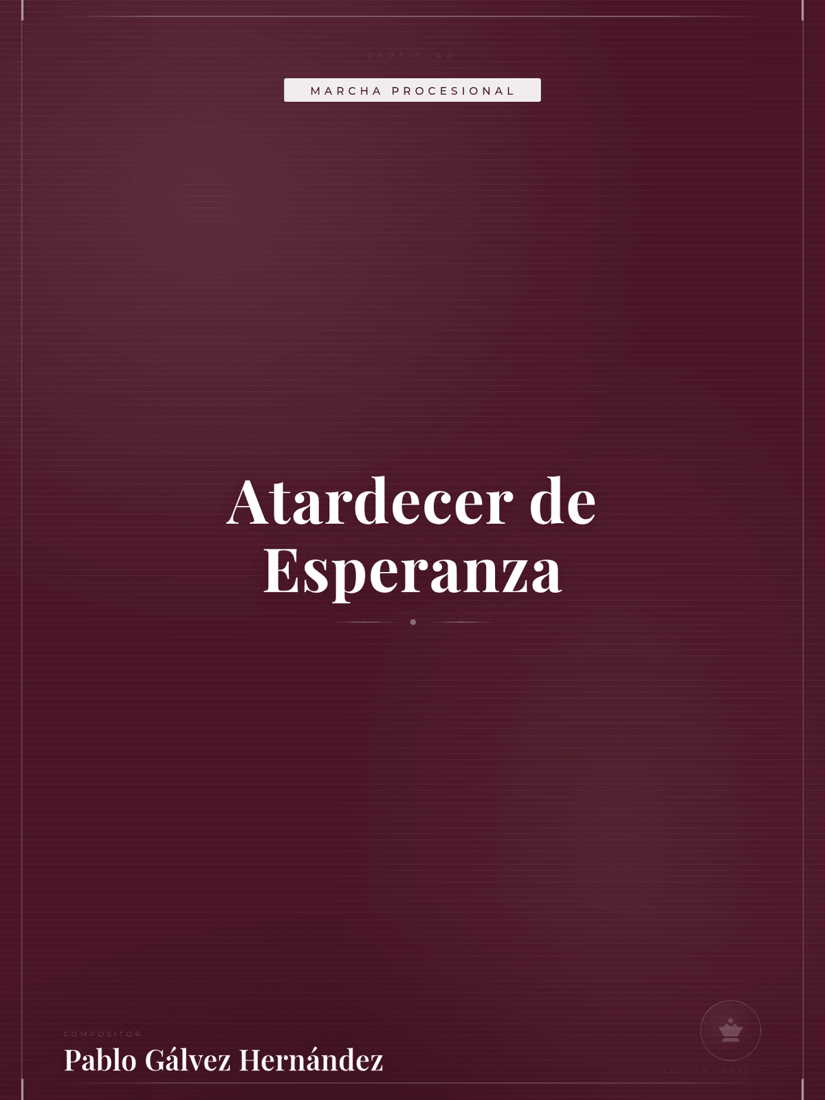 Portada de Atardecer de Esperanza