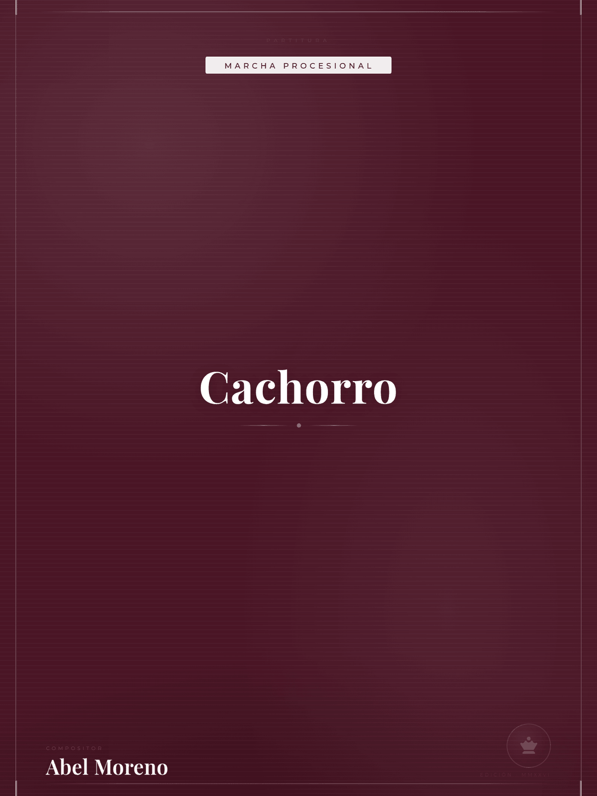 Portada de Cachorro