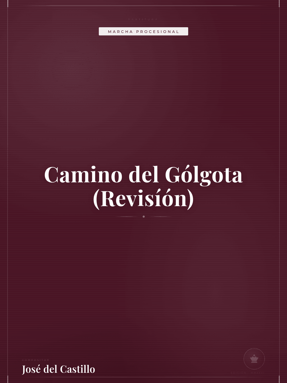 Portada de Camino del Gólgota (Revisíón)