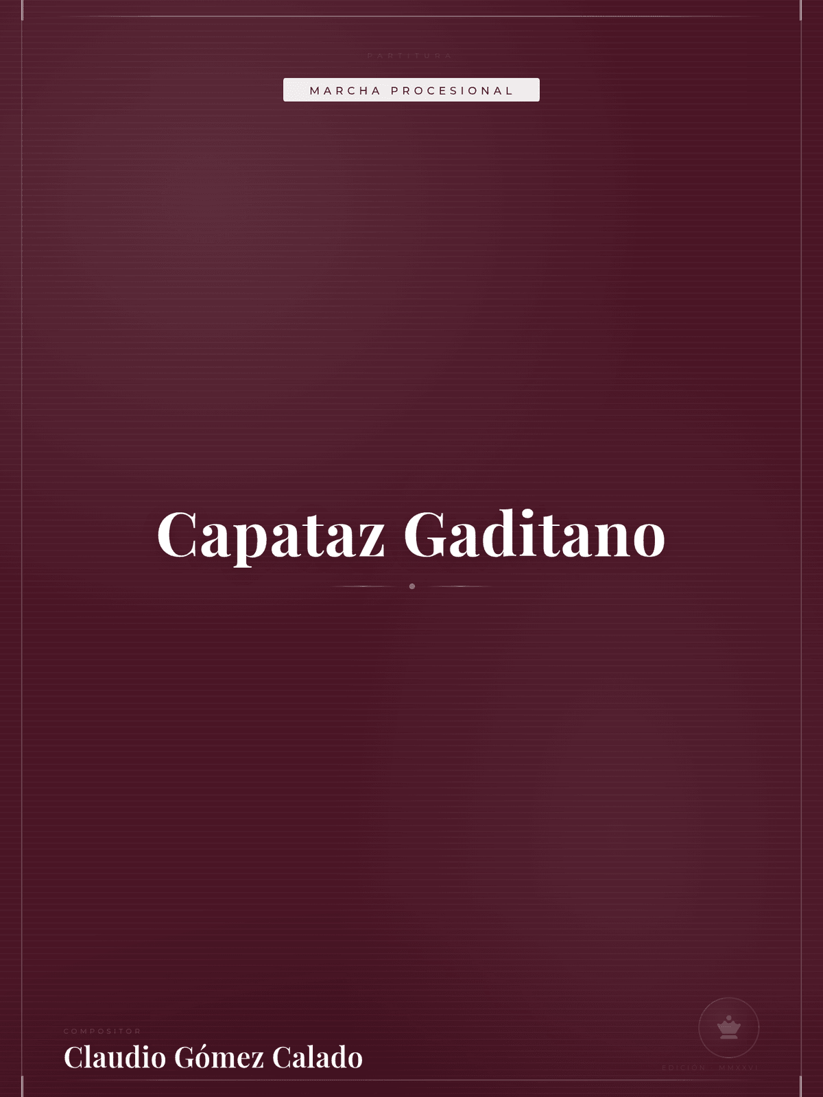 Portada de Capataz Gaditano