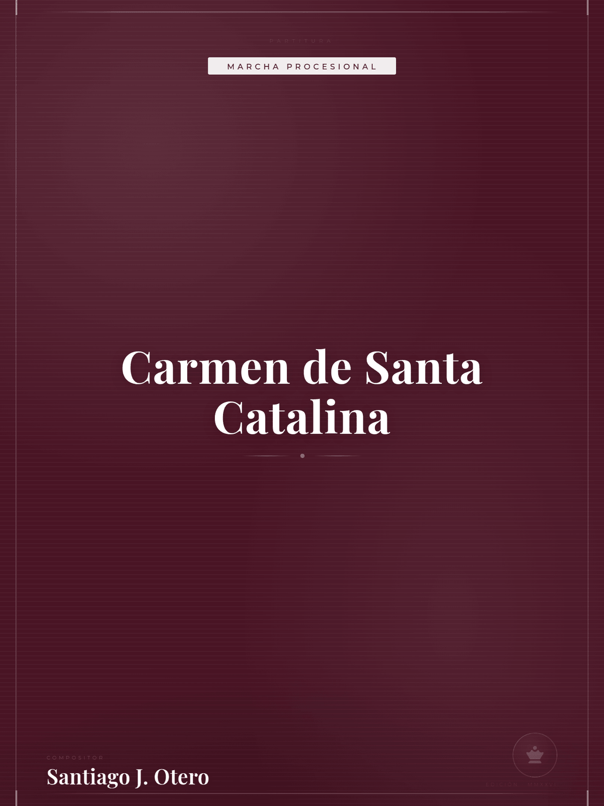 Portada de Carmen de Santa Catalina