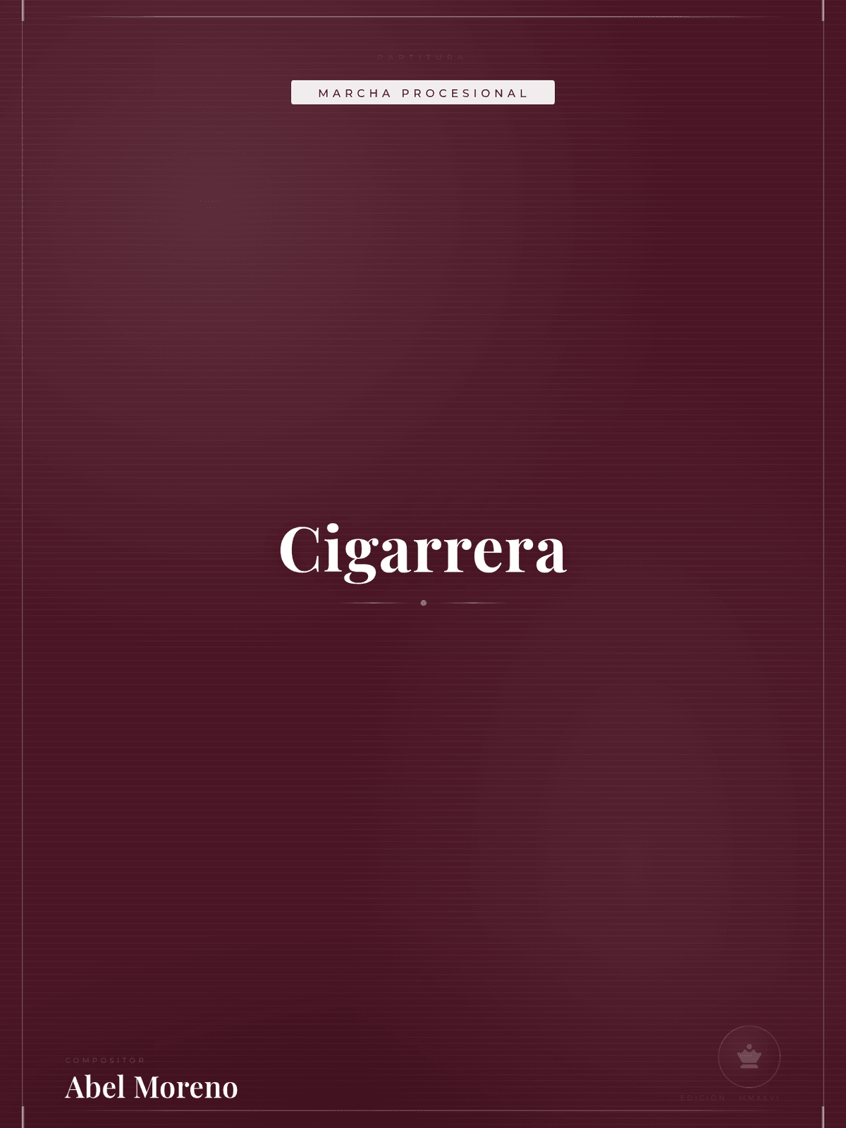 Portada de Cigarrera