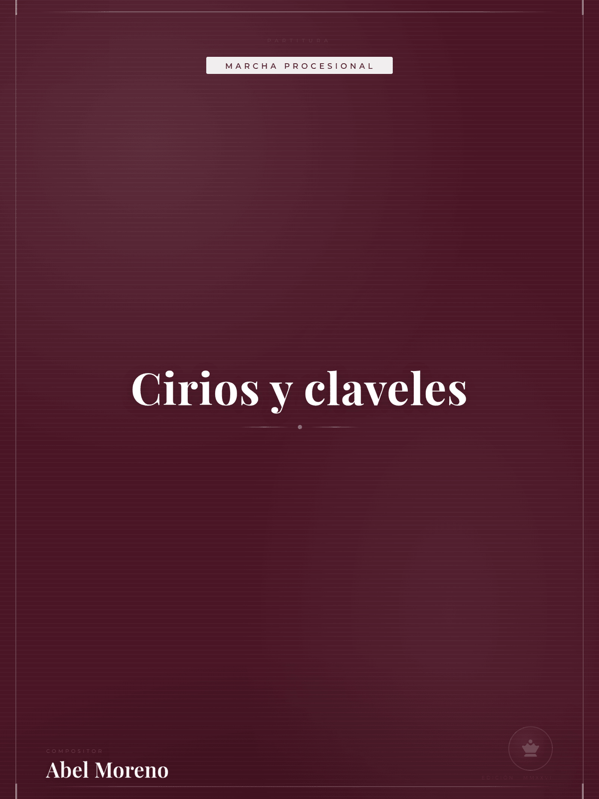 Portada de Cirios y claveles