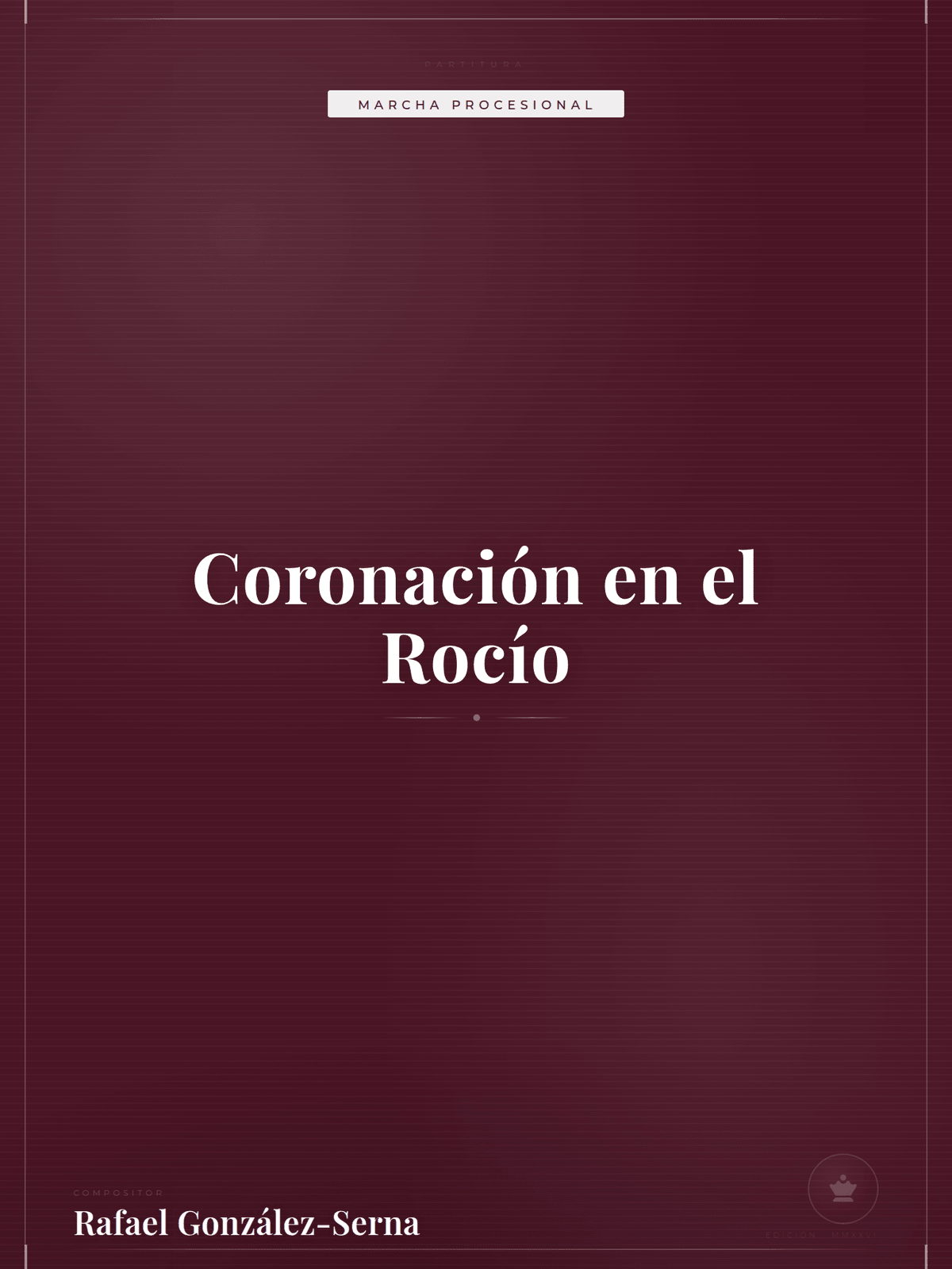 Portada de Coronación en el Rocío