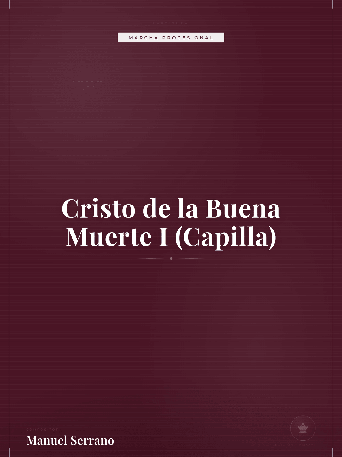 Portada de Cristo de la Buena Muerte I (Capilla)