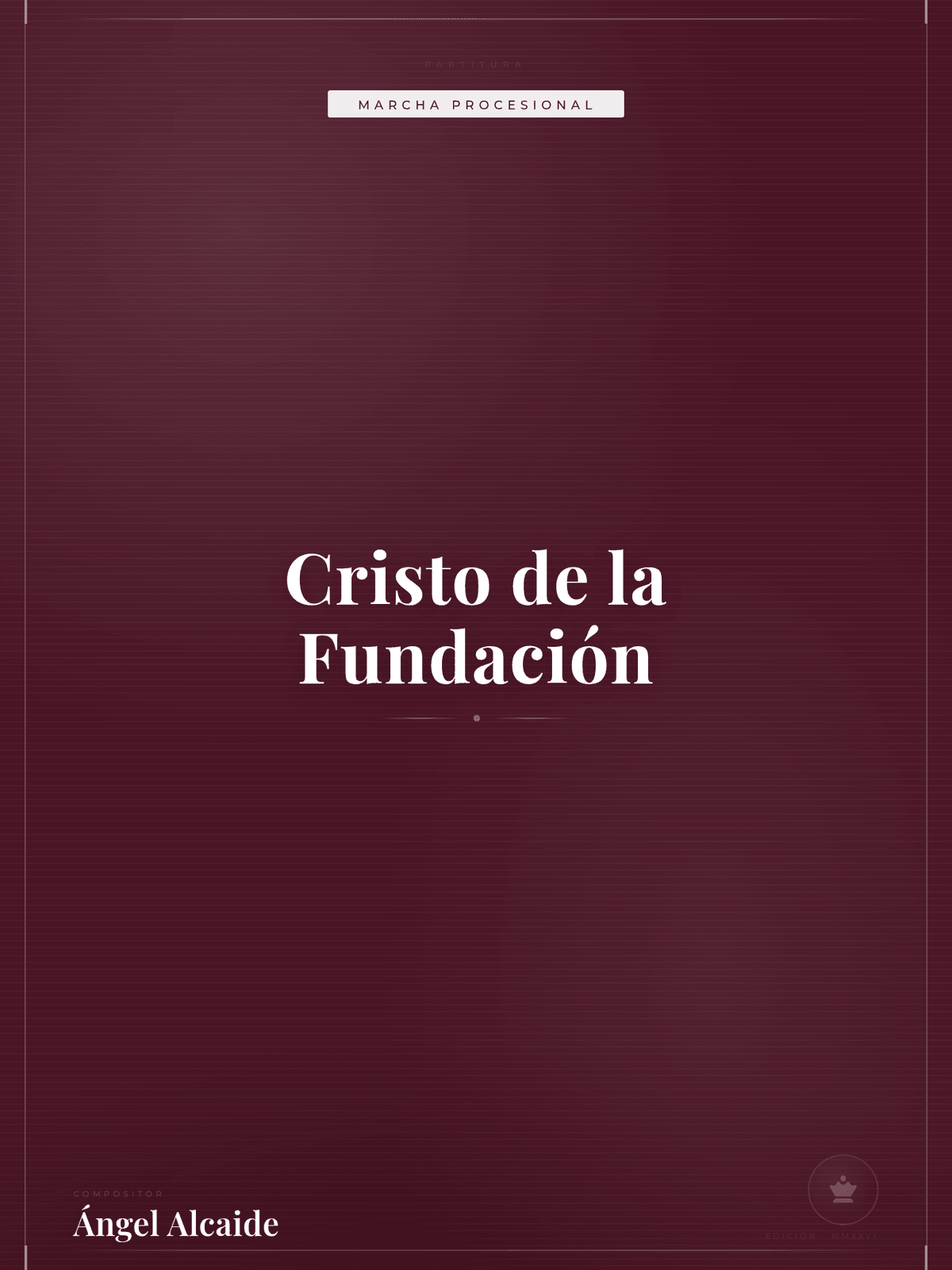 Portada de Cristo de la Fundación