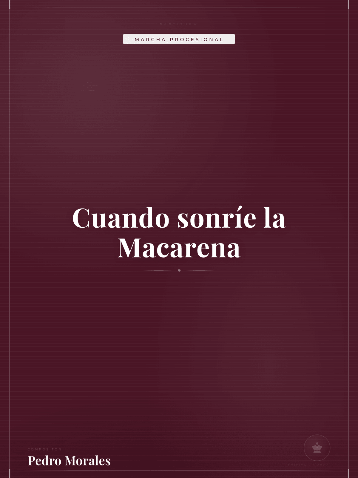 Portada de Cuando sonríe la Macarena