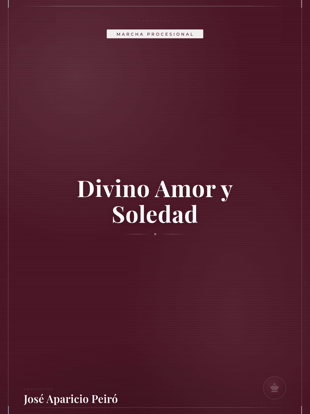 Portada de Divino Amor y Soledad