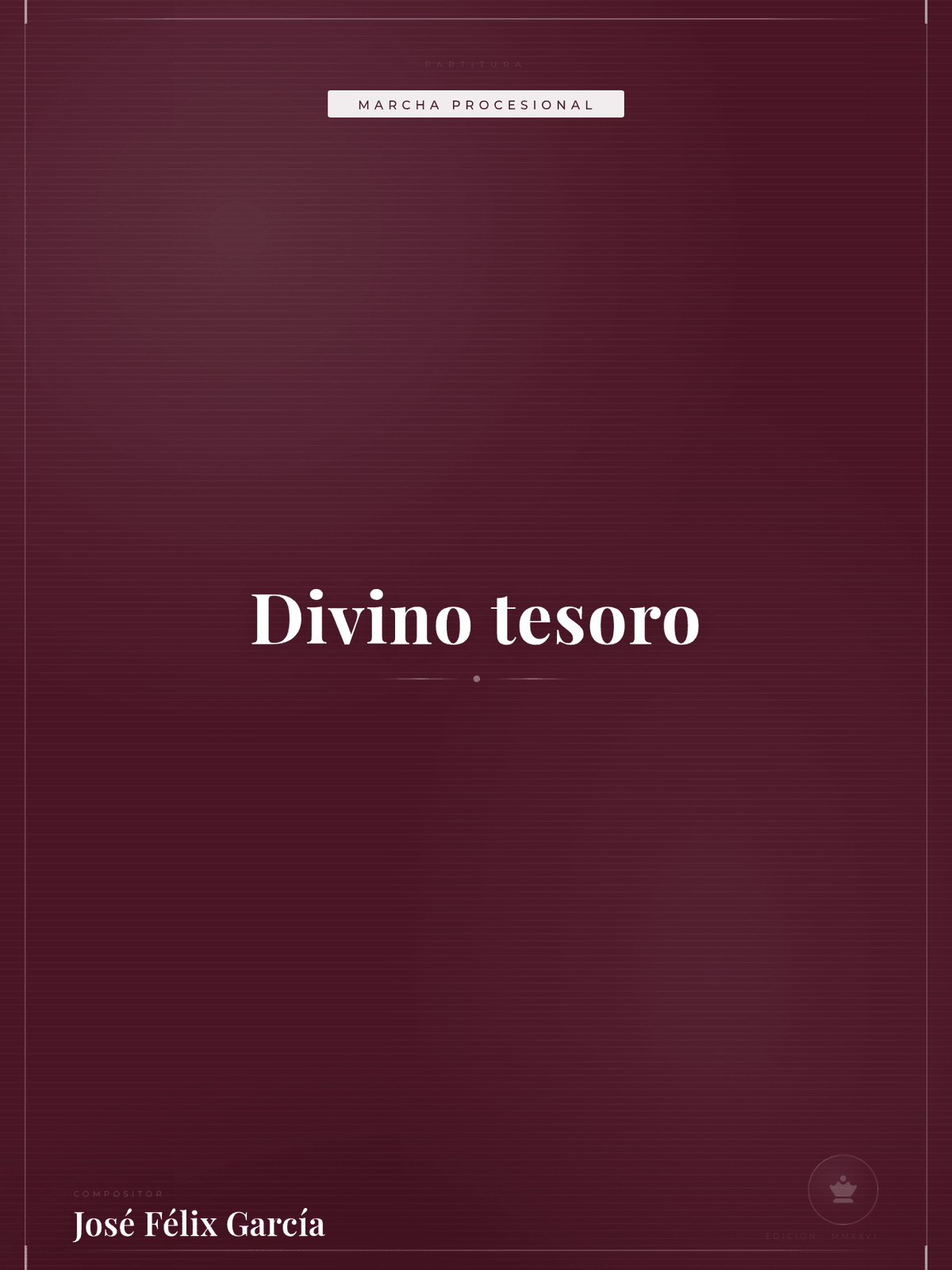 Portada de Divino tesoro
