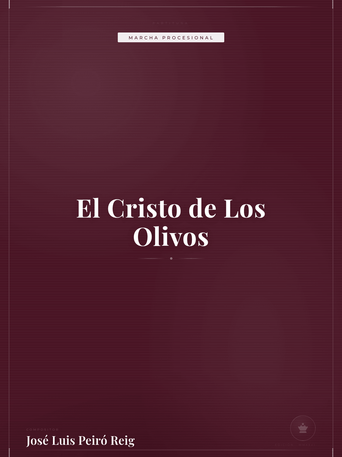 Portada de El Cristo de Los Olivos