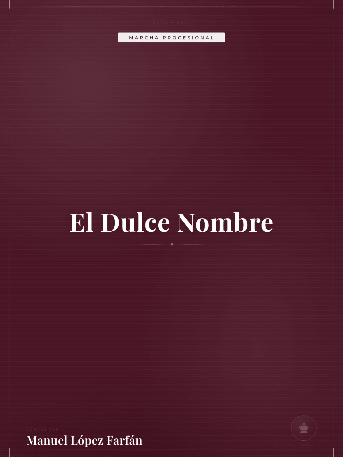Portada de El Dulce Nombre