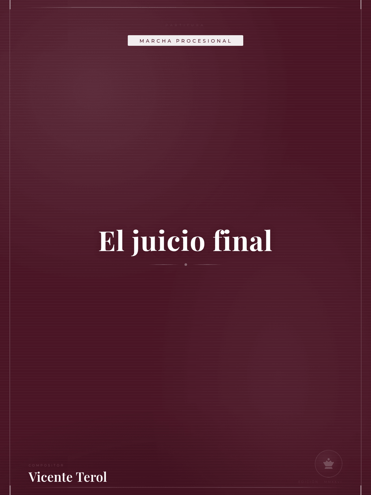Portada de El juicio final